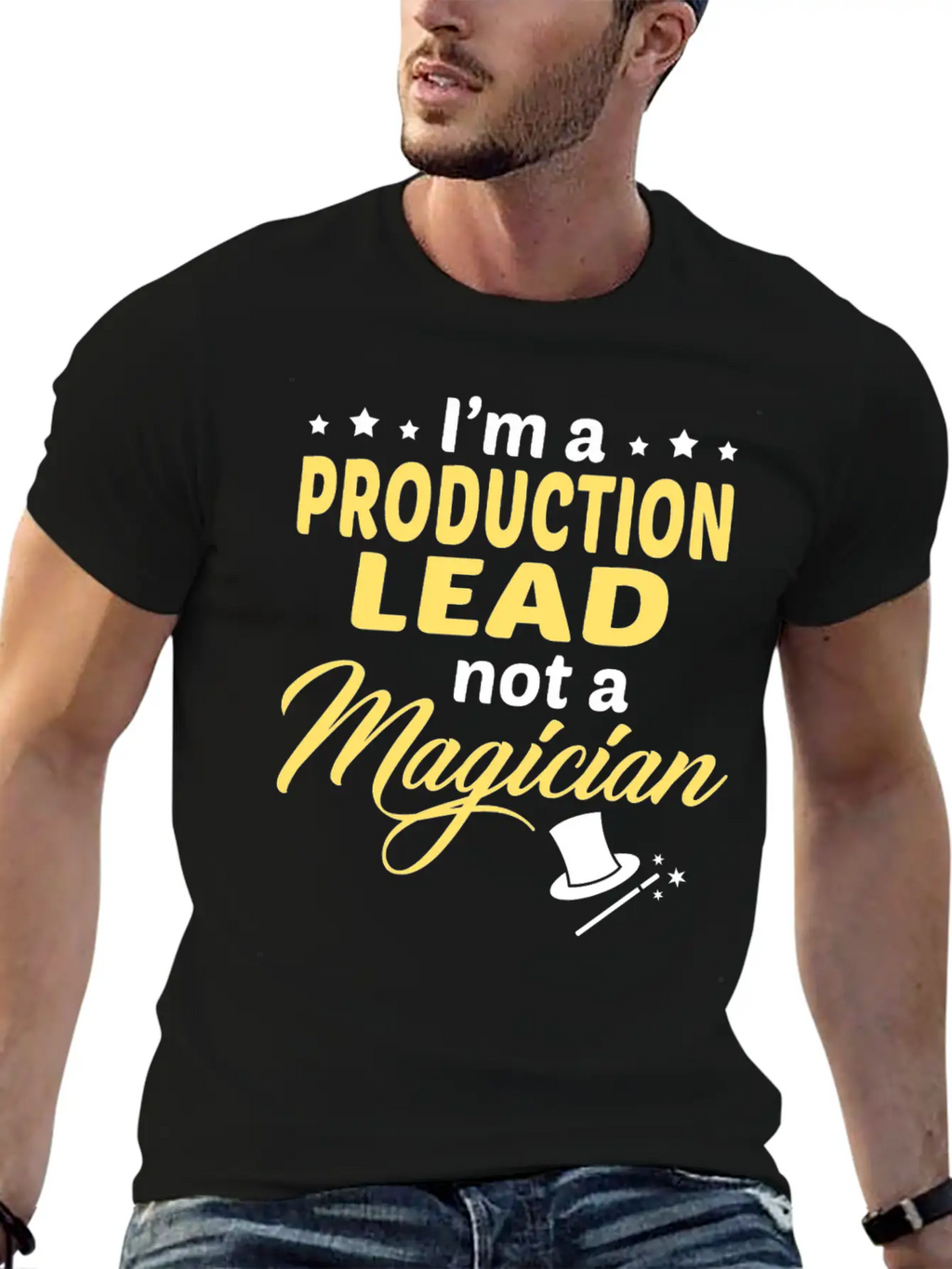 Production Lead Unisex Casual T-Shirt – Clean Design For Daily Comfort