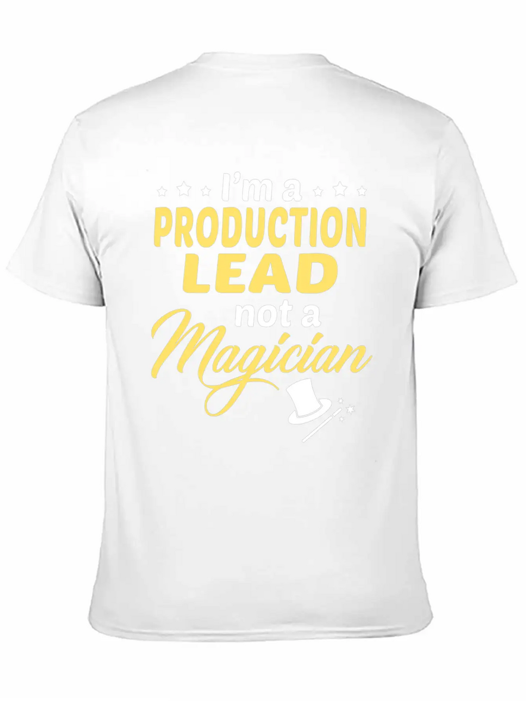 Production Lead Unisex Casual T-Shirt – Clean Design For Daily Comfort
