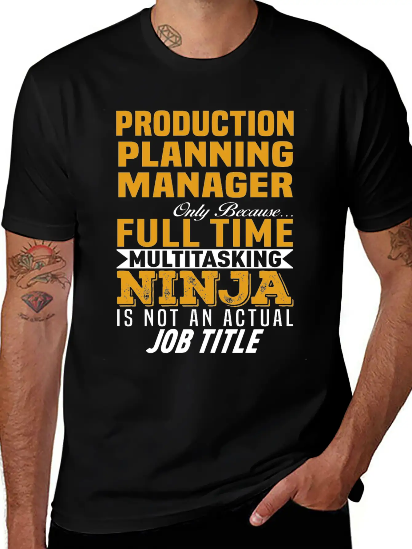 Production Planning Manager Unisex Short Sleeve Soft Cotton T-Shirt – Casual Everyday Wear