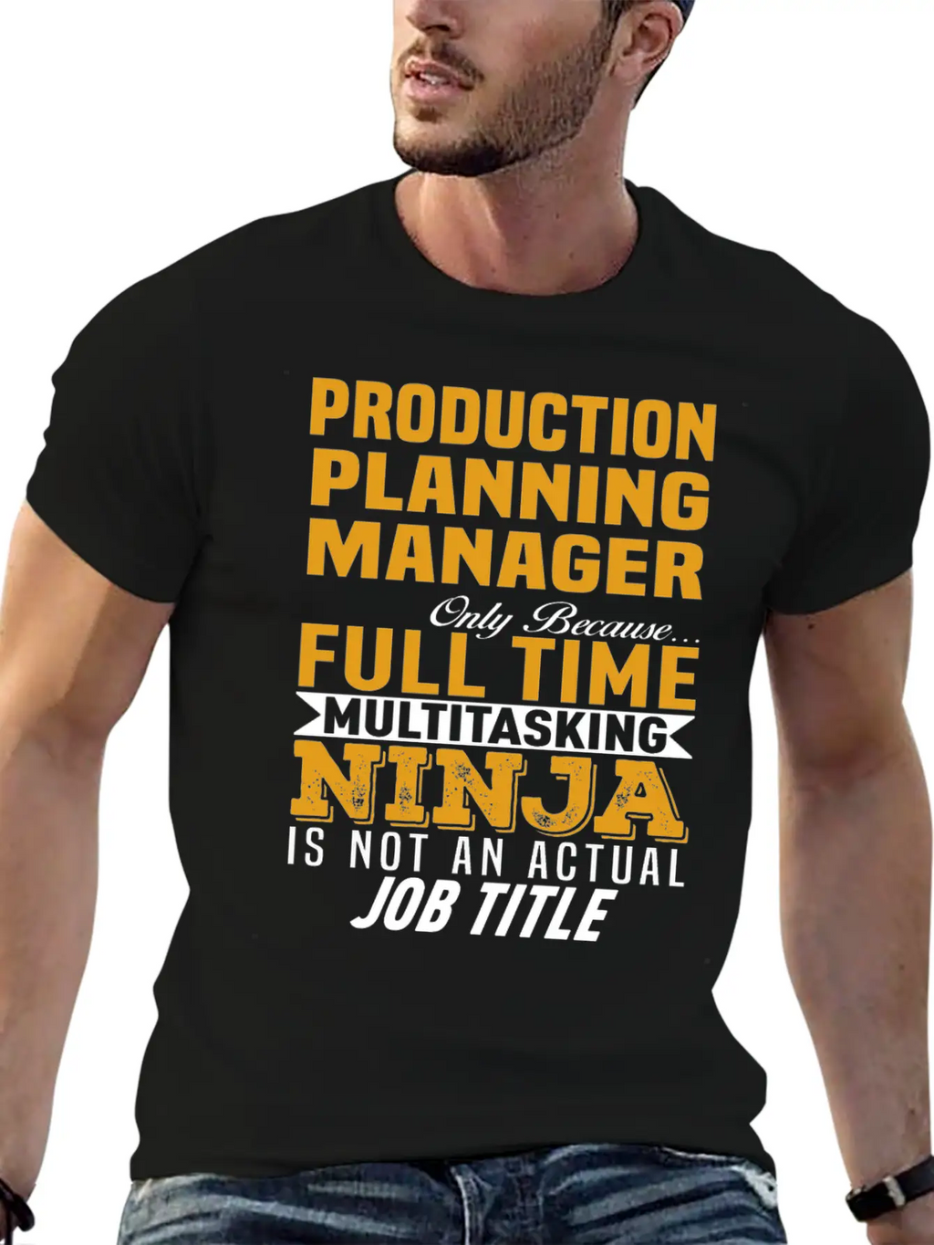 Production Planning Manager Unisex Short Sleeve Soft Cotton T-Shirt – Casual Everyday Wear
