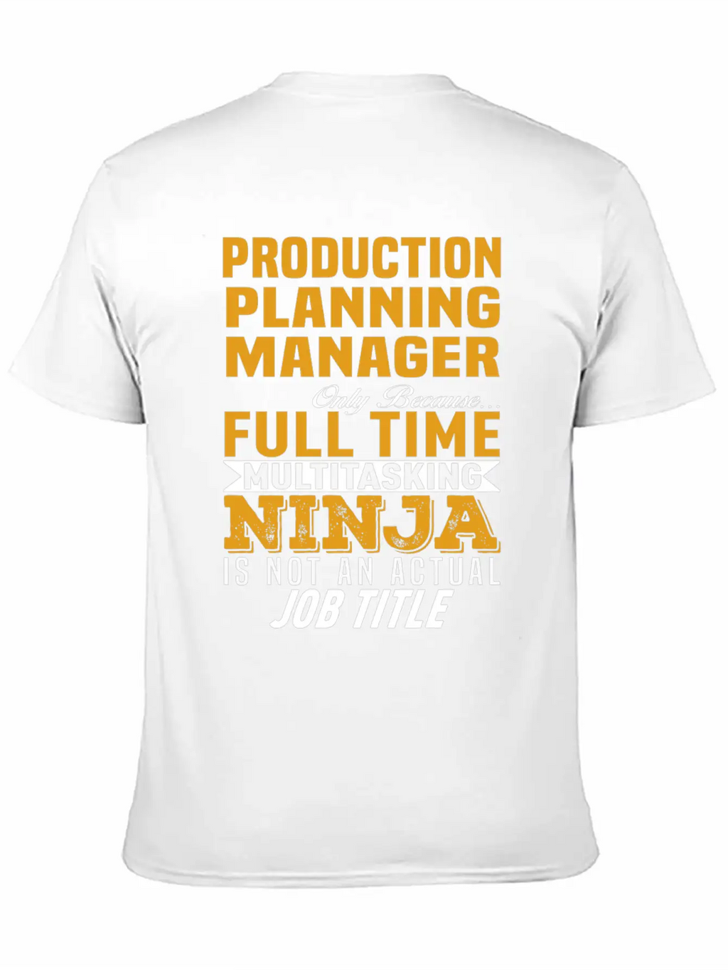 Production Planning Manager Unisex Short Sleeve Soft Cotton T-Shirt – Casual Everyday Wear