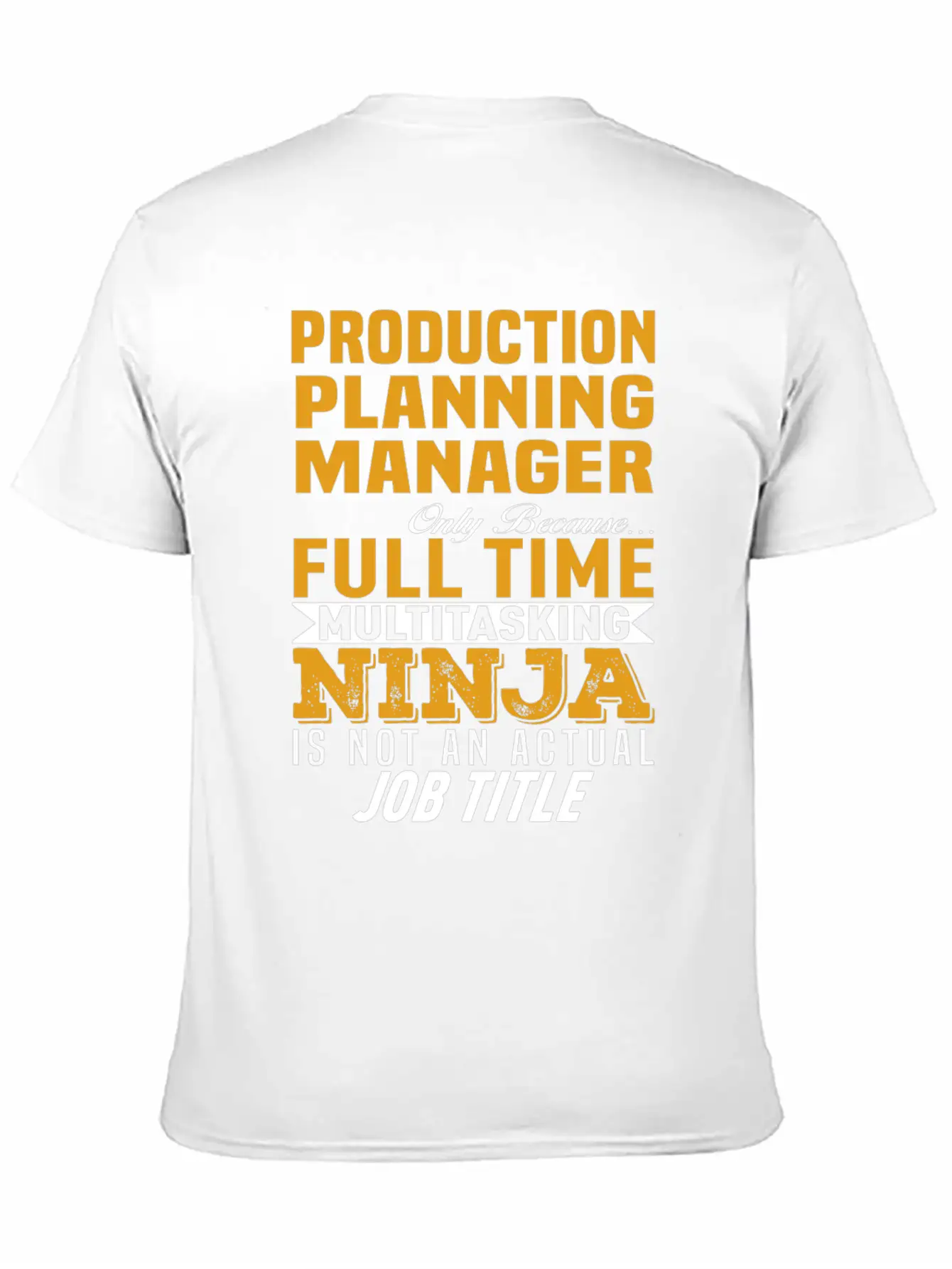 Production Planning Manager Unisex Short Sleeve Soft Cotton T-Shirt – Casual Everyday Wear