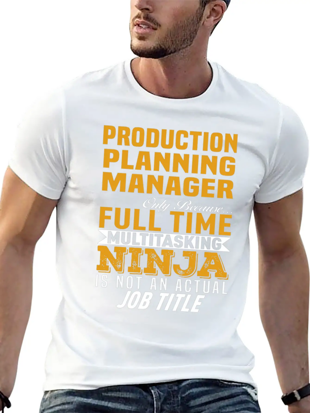 Production Planning Manager Unisex Short Sleeve Soft Cotton T-Shirt – Casual Everyday Wear