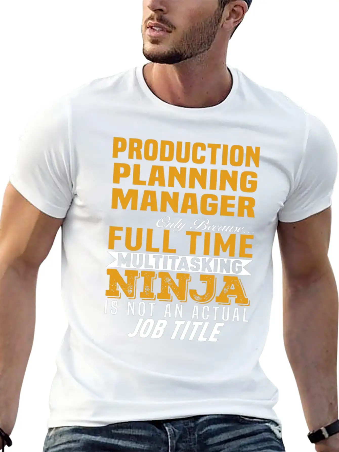 Production Planning Manager Unisex Short Sleeve Soft Cotton T-Shirt – Casual Everyday Wear