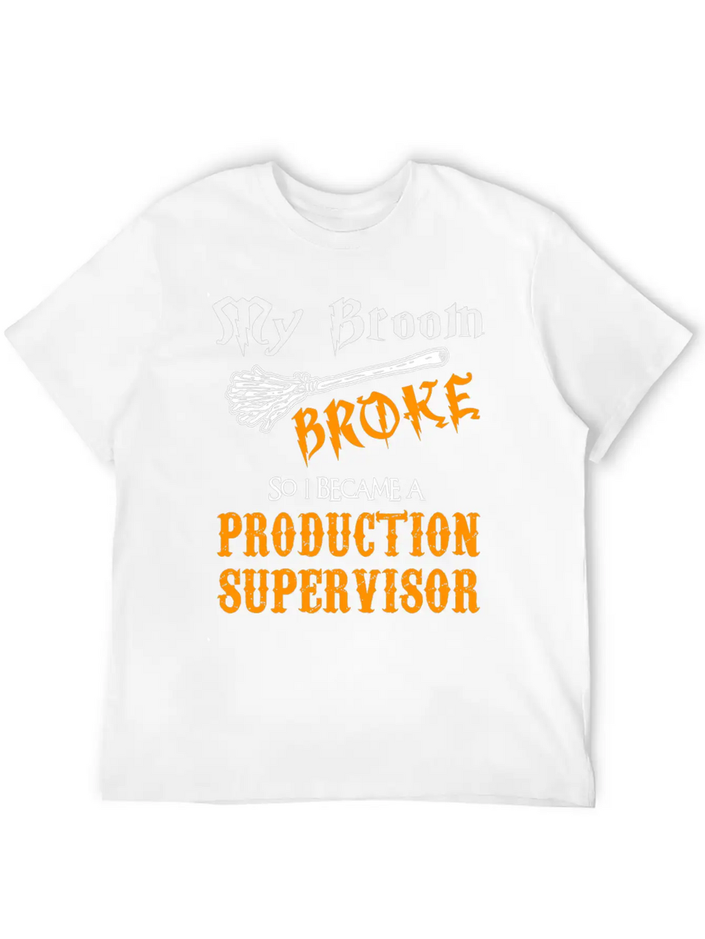 Production Supervisor Unisex Casual T-Shirt – Clean Design For Daily Comfort