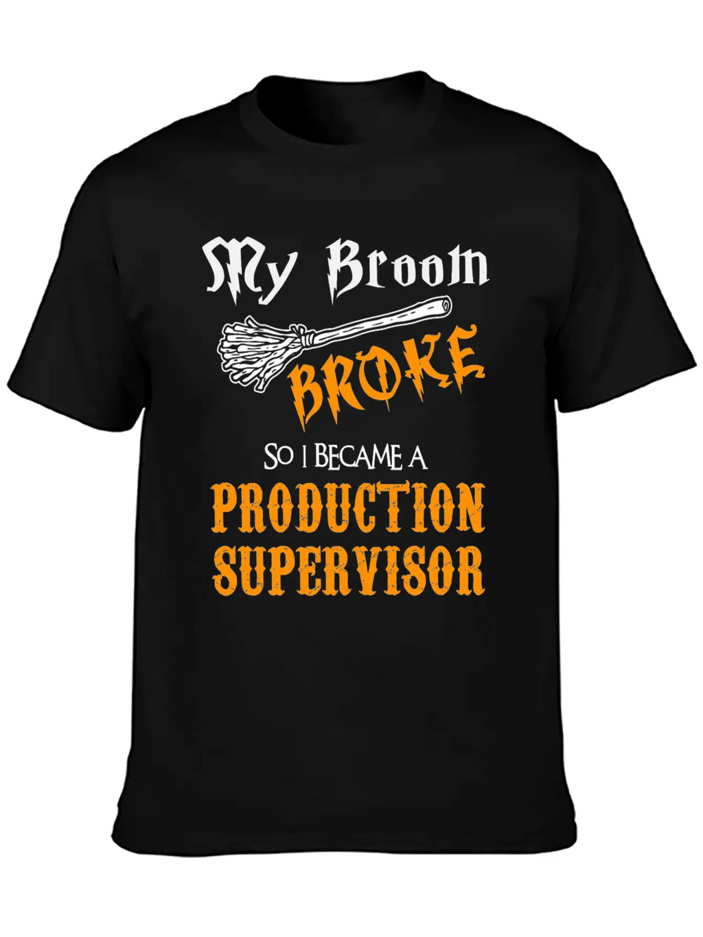 Production Supervisor Unisex Casual T-Shirt – Clean Design For Daily Comfort
