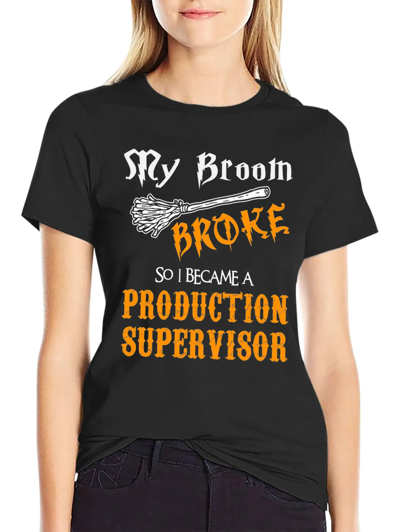 Production Supervisor Unisex Casual T-Shirt – Clean Design For Daily Comfort
