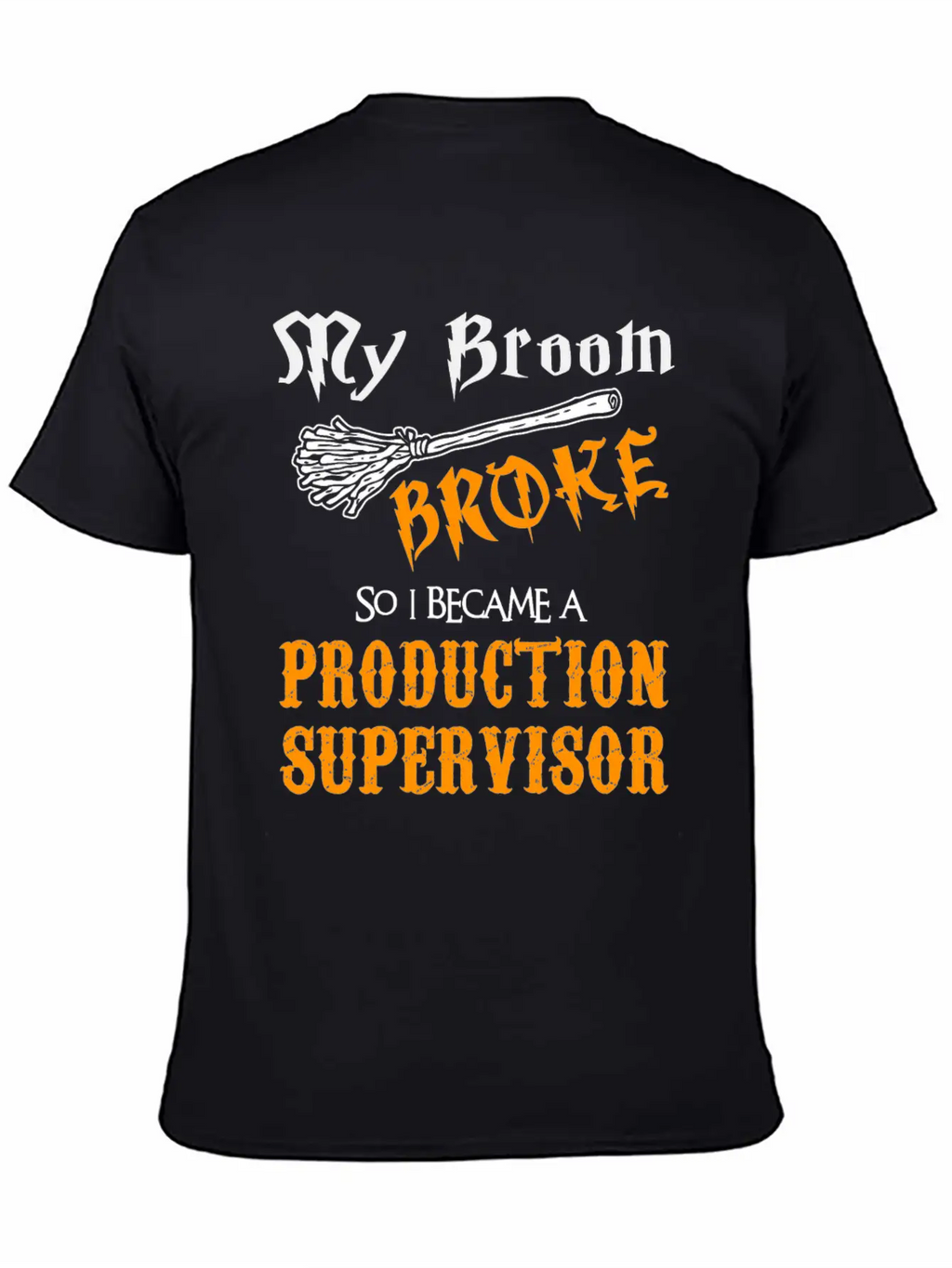 Production Supervisor Unisex Casual T-Shirt – Clean Design For Daily Comfort