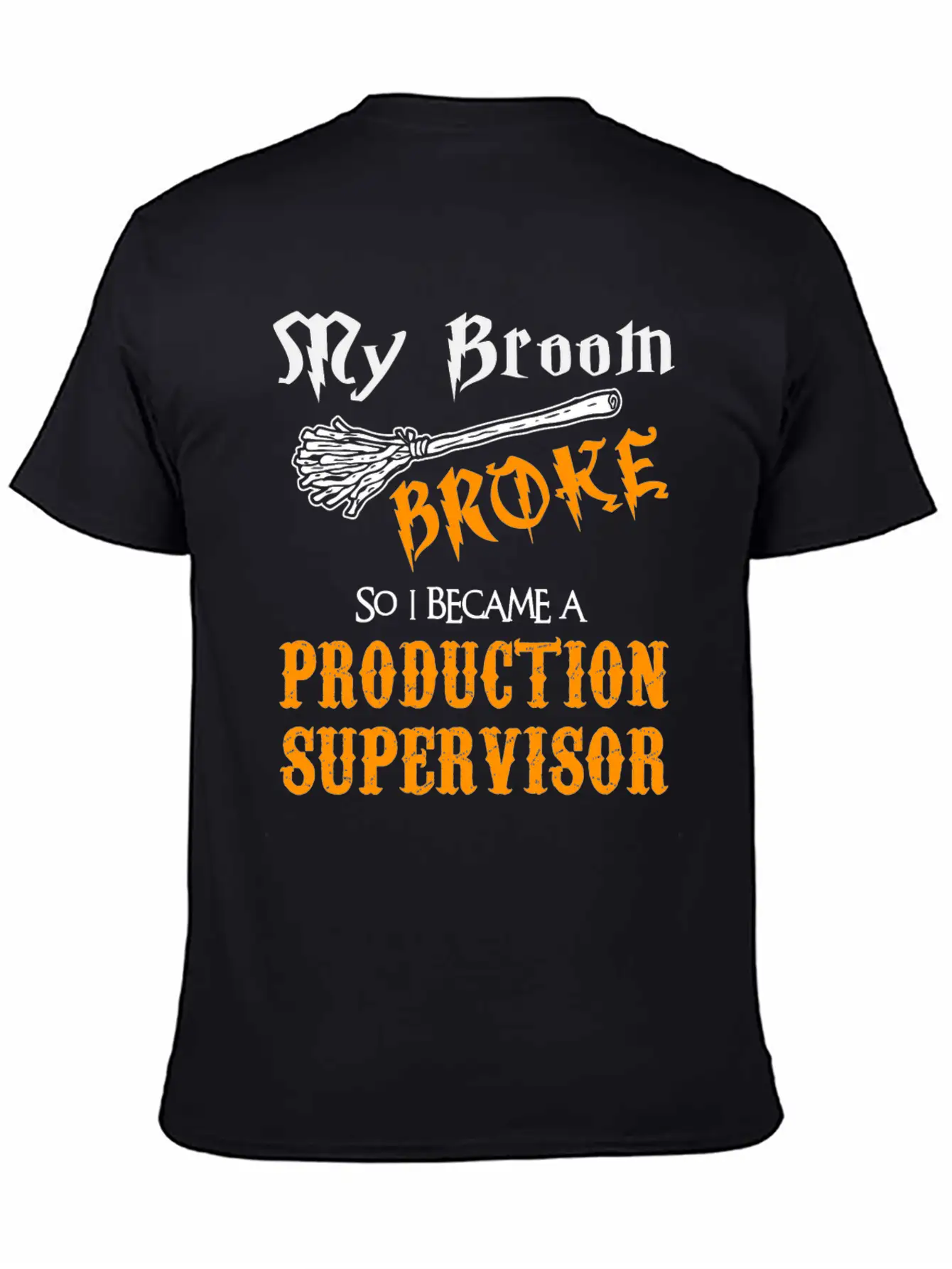 Production Supervisor Unisex Casual T-Shirt – Clean Design For Daily Comfort