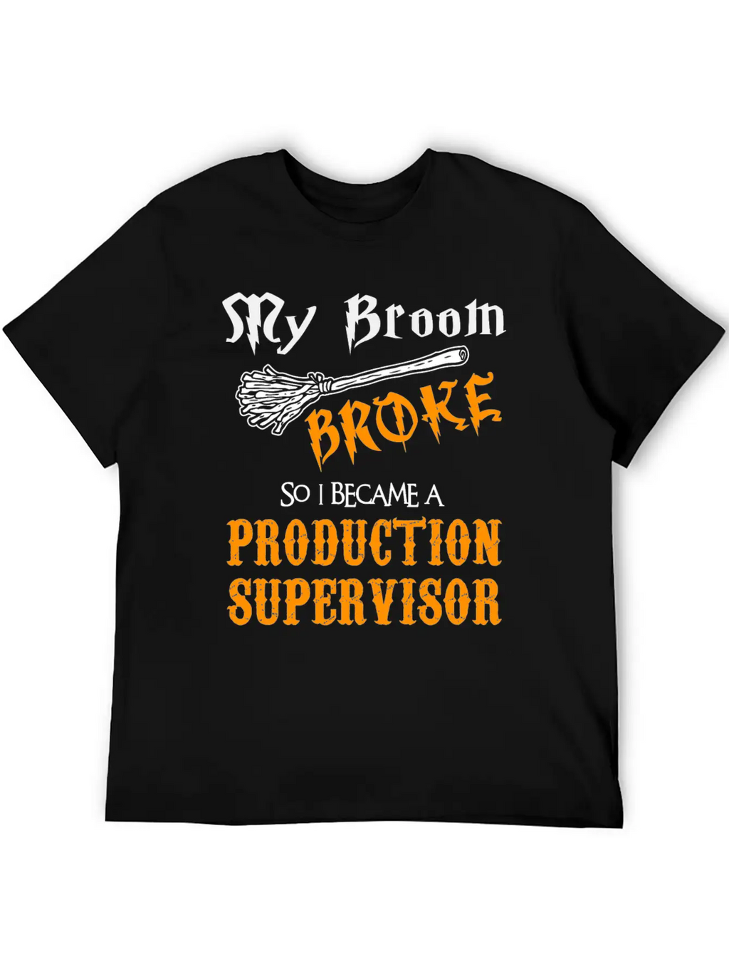 Production Supervisor Unisex Casual T-Shirt – Clean Design For Daily Comfort