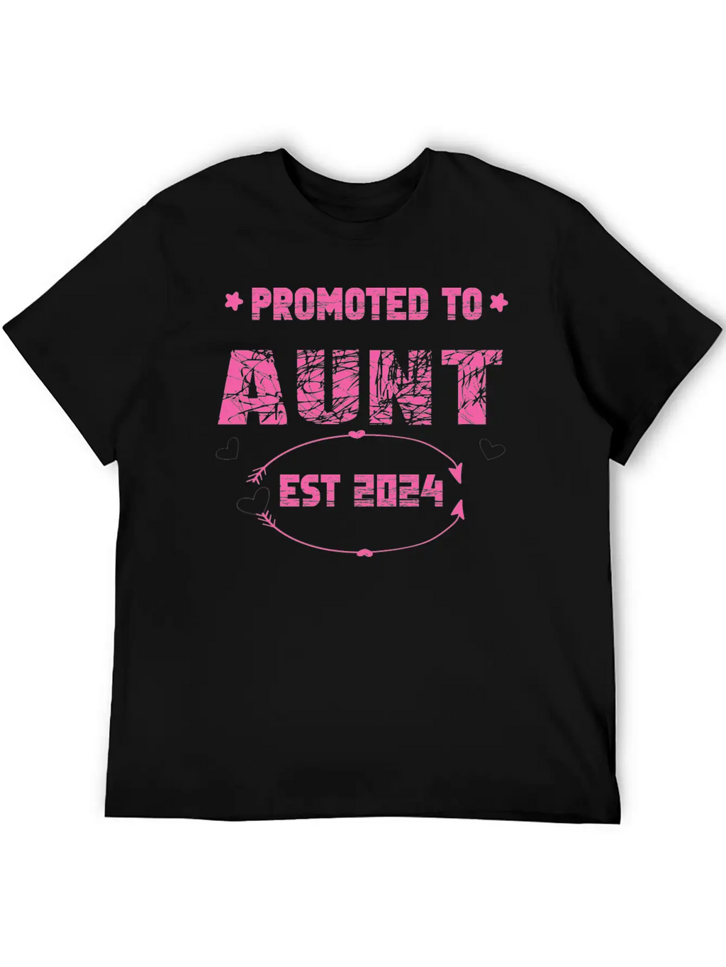 Promoted To Aunt 2024 Soon To Be Aunt Classic Fit Graphic Tee For Daily Comfort – Unisex Cotton Shirt