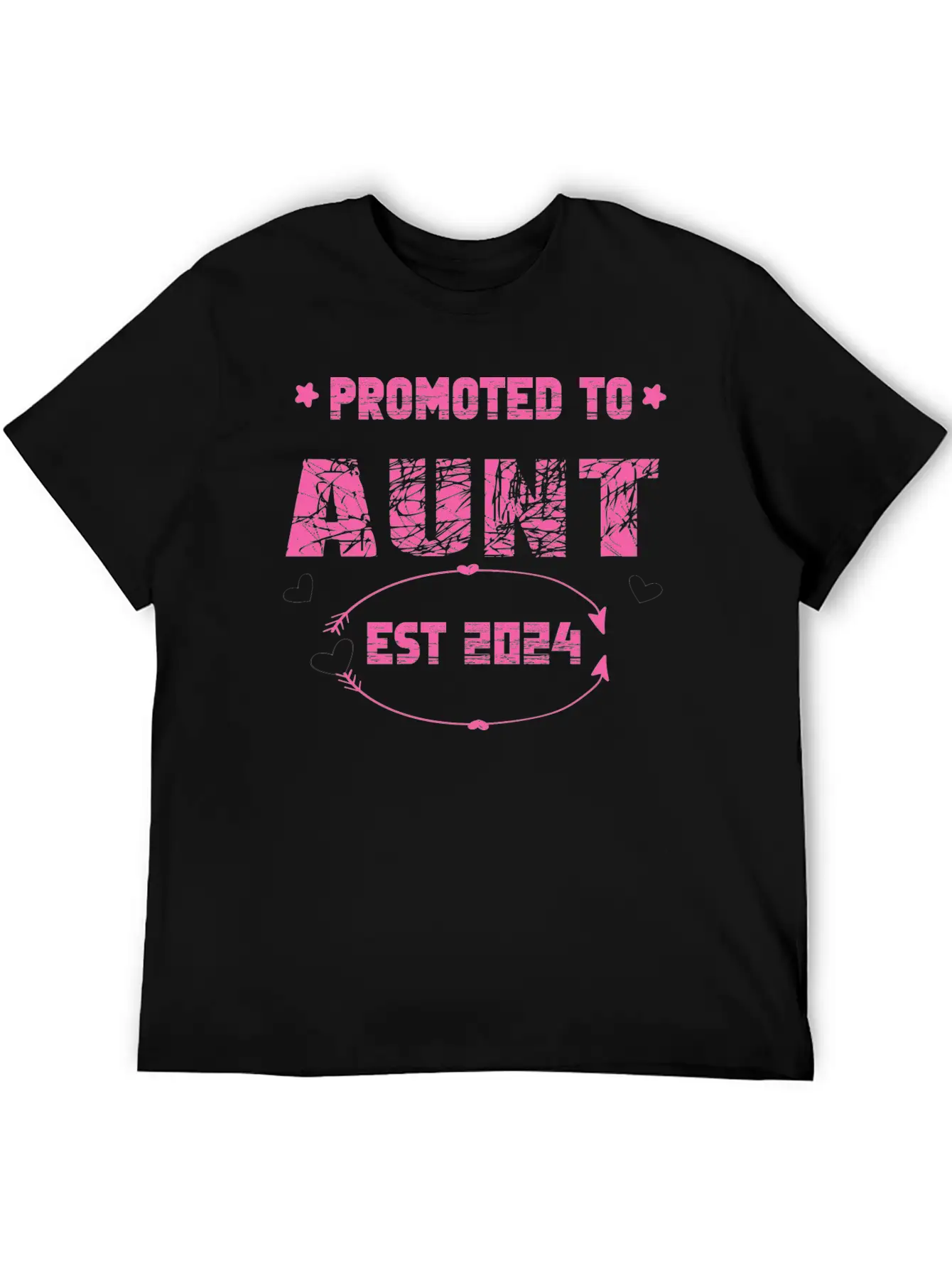 Promoted To Aunt 2024 Soon To Be Aunt Classic Fit Graphic Tee For Daily Comfort – Unisex Cotton Shirt