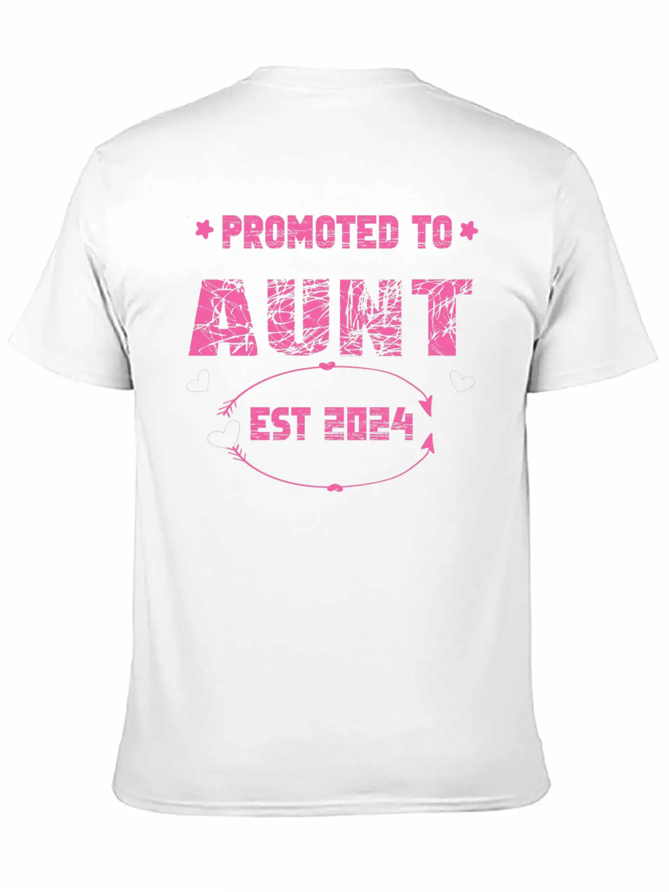 Promoted To Aunt 2024 Soon To Be Aunt Classic Fit Graphic Tee For Daily Comfort – Unisex Cotton Shirt