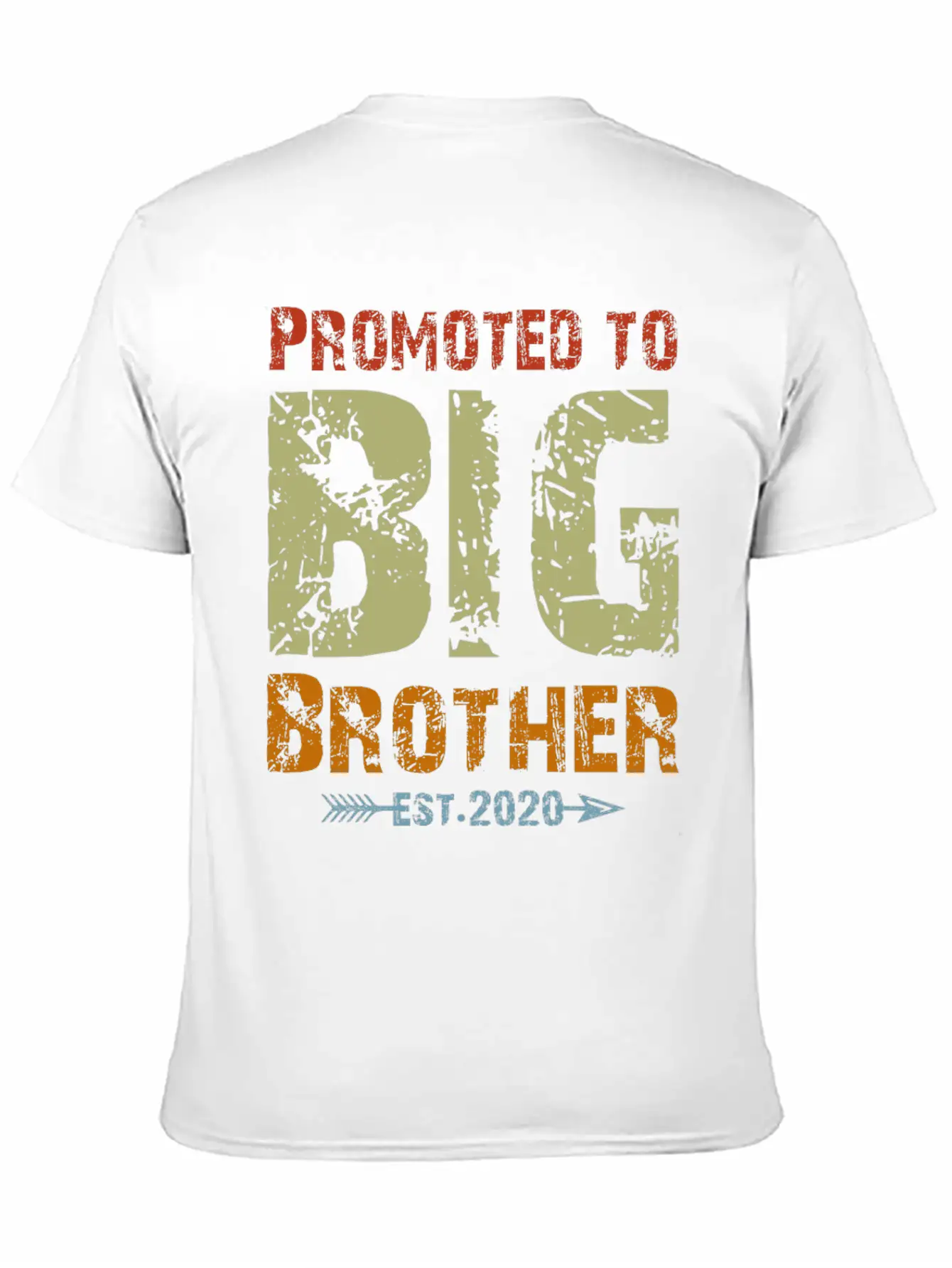 Promoted To Big Brother Est 2020 Unisex Casual T-Shirt – Clean Design For Daily Comfort