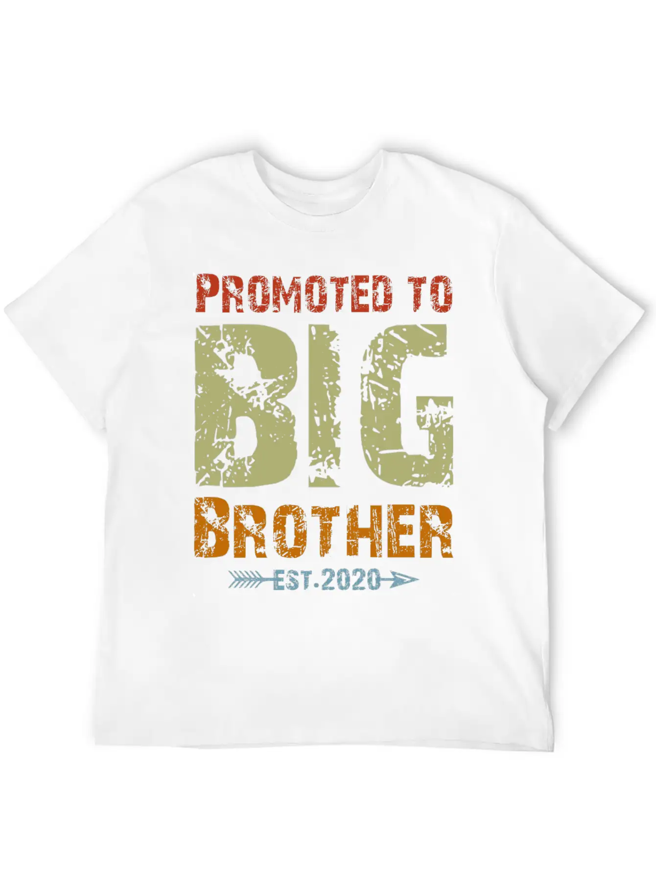 Promoted To Big Brother Est 2020 Unisex Casual T-Shirt – Clean Design For Daily Comfort
