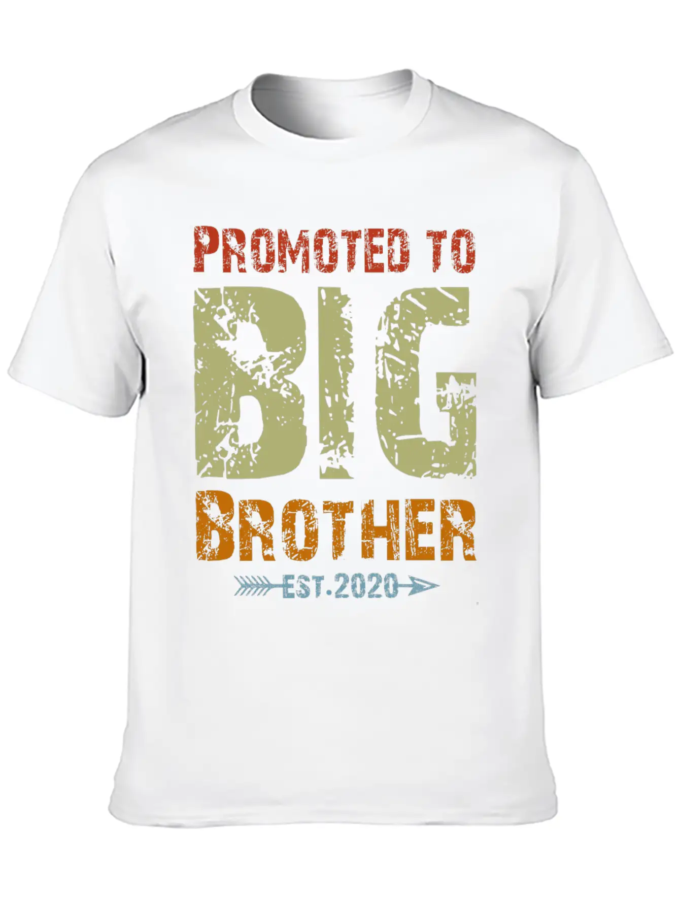 Promoted To Big Brother Est 2020 Unisex Casual T-Shirt – Clean Design For Daily Comfort