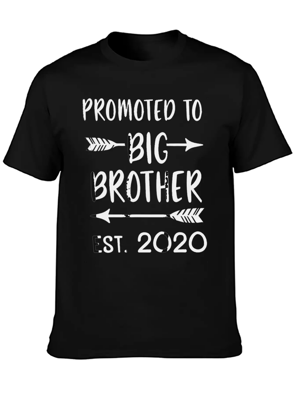Promoted To Big Brother Est 2020 Vintage Arrow Boy Unisex Casual T-Shirt – Clean Design For Daily Comfort