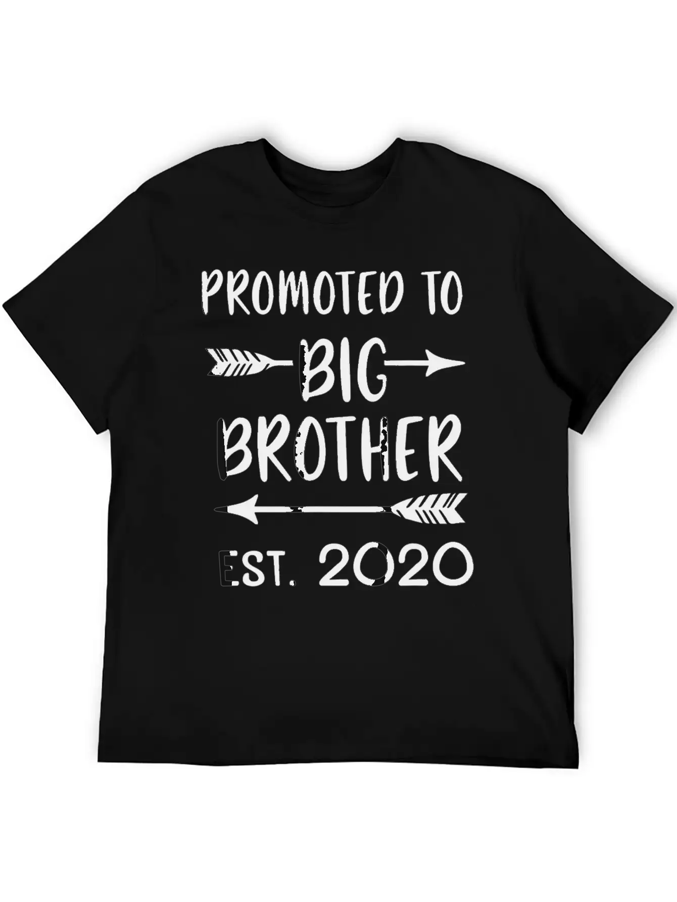 Promoted To Big Brother Est 2020 Vintage Arrow Boy Unisex Casual T-Shirt – Clean Design For Daily Comfort
