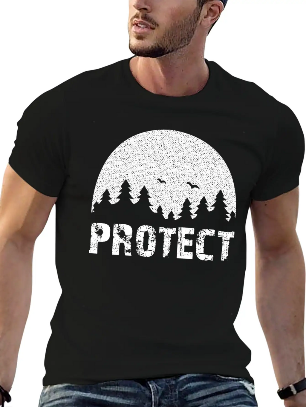 Protect The Environment - Protect Our Environment! Unisex Casual T-Shirt – Clean Design For Daily Comfort