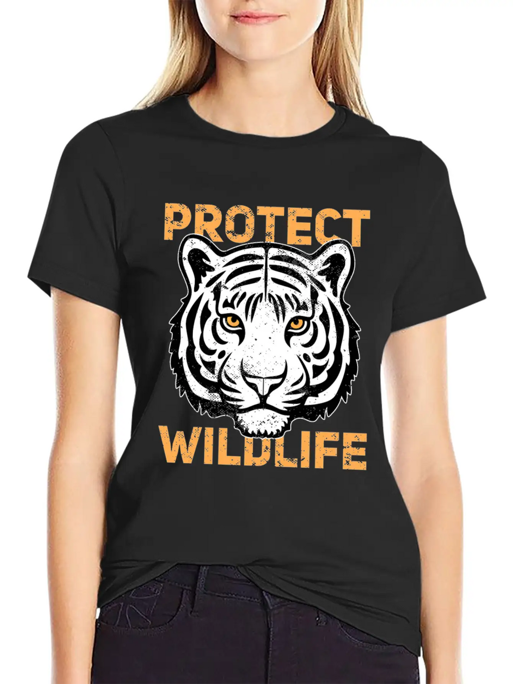 Protect Wildlife Save Animals Wildlife Enthusiast Stylish Everyday T-Shirt – Unisex Basic Cotton Tee
