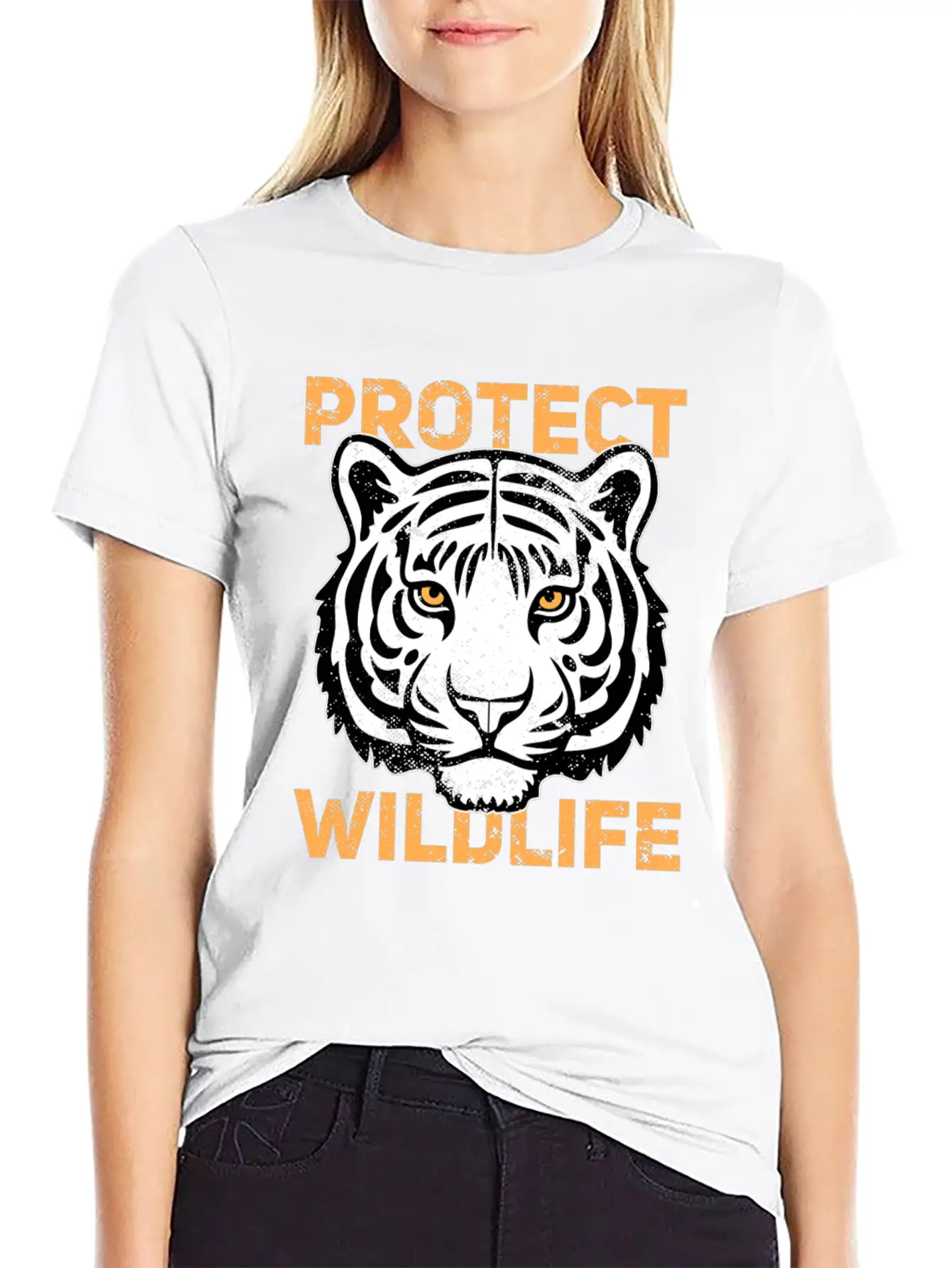 Protect Wildlife Save Animals Wildlife Enthusiast Stylish Everyday T-Shirt – Unisex Basic Cotton Tee