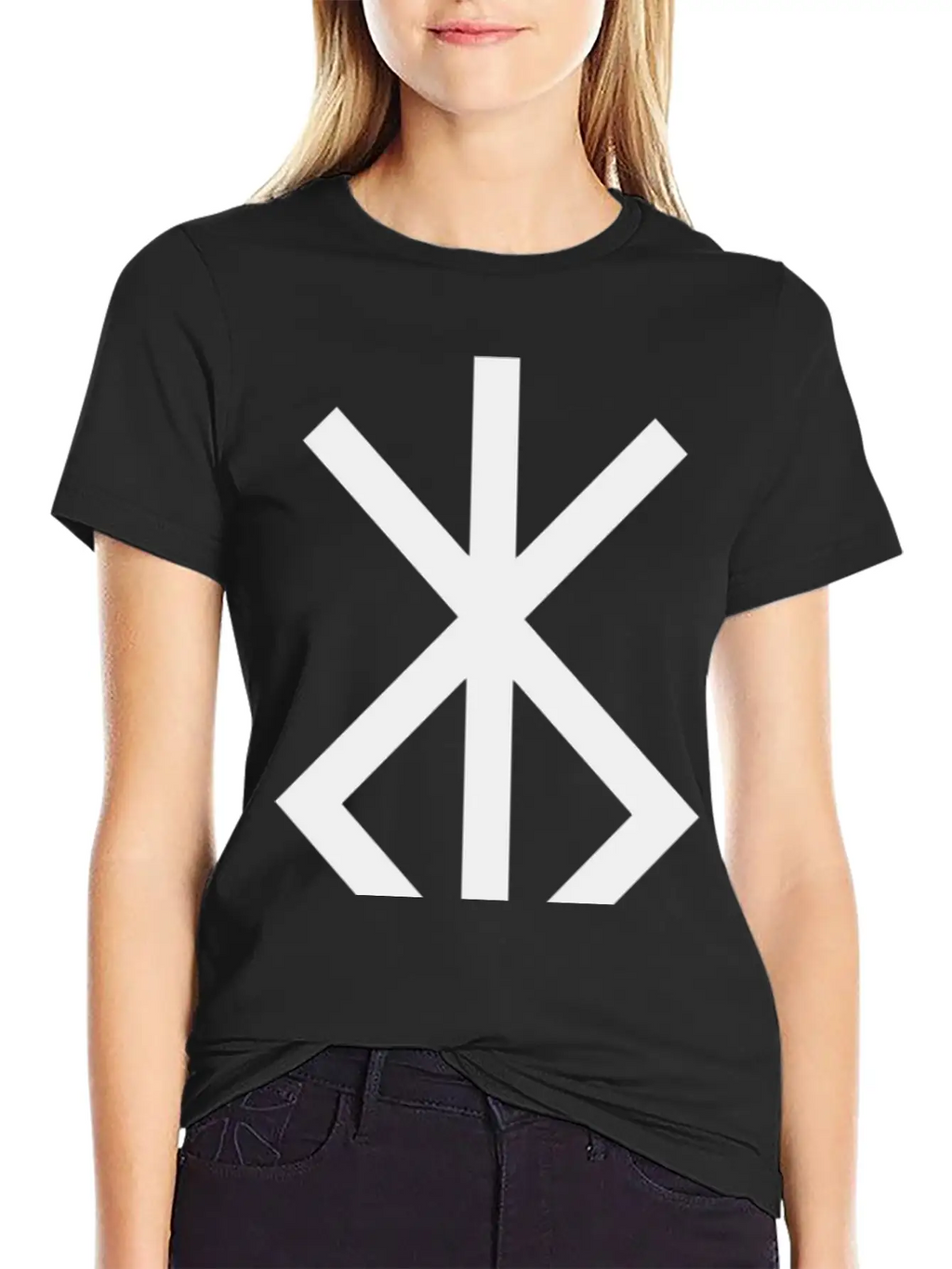 Protection Bind Rune Casual Graphic T-Shirt – Simple And Comfortable Daily Wear