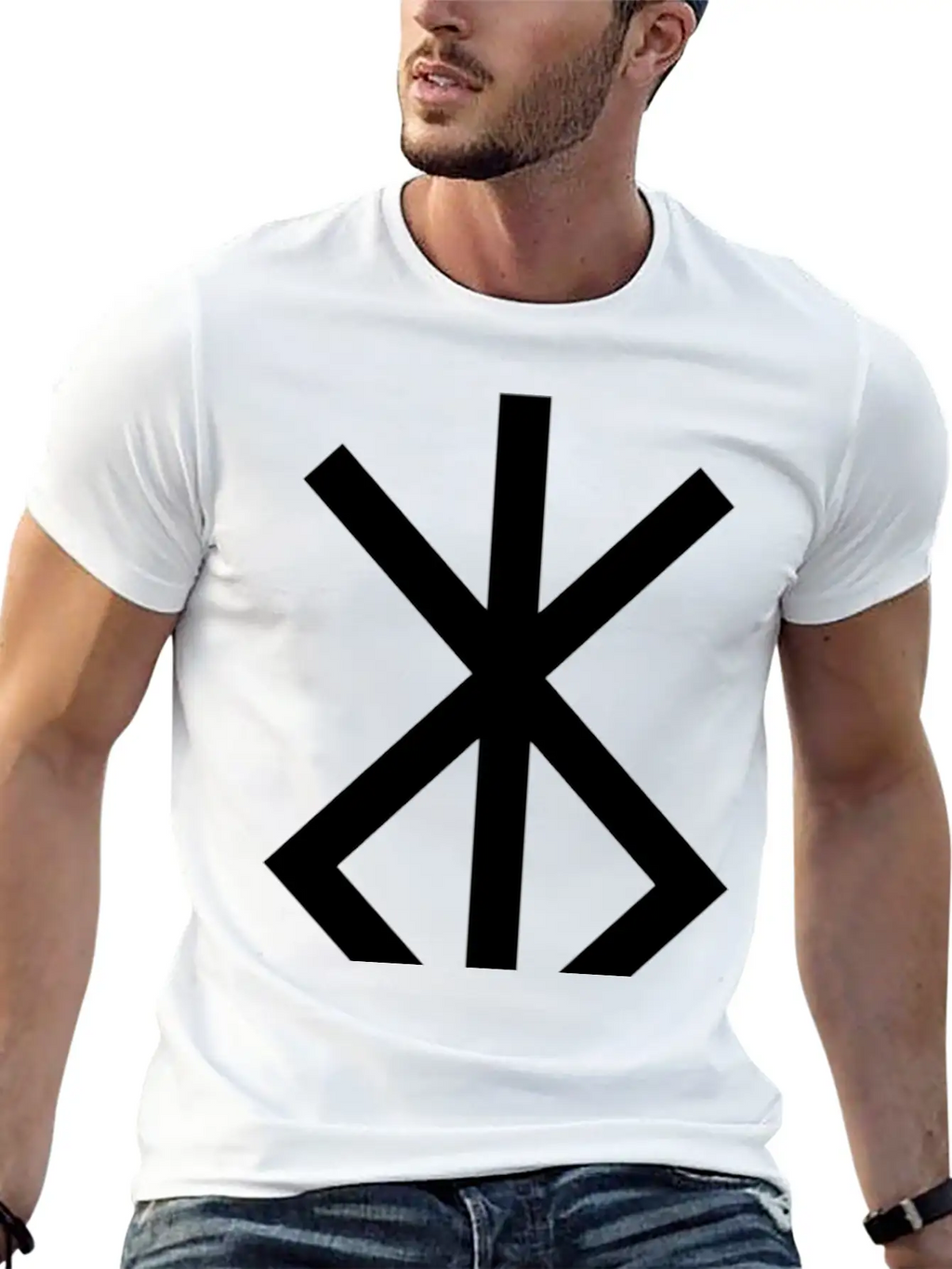 Protection Bind Rune Casual Graphic T-Shirt – Simple And Comfortable Daily Wear
