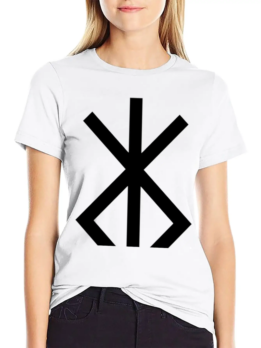 Protection Bind Rune Casual Graphic T-Shirt – Simple And Comfortable Daily Wear