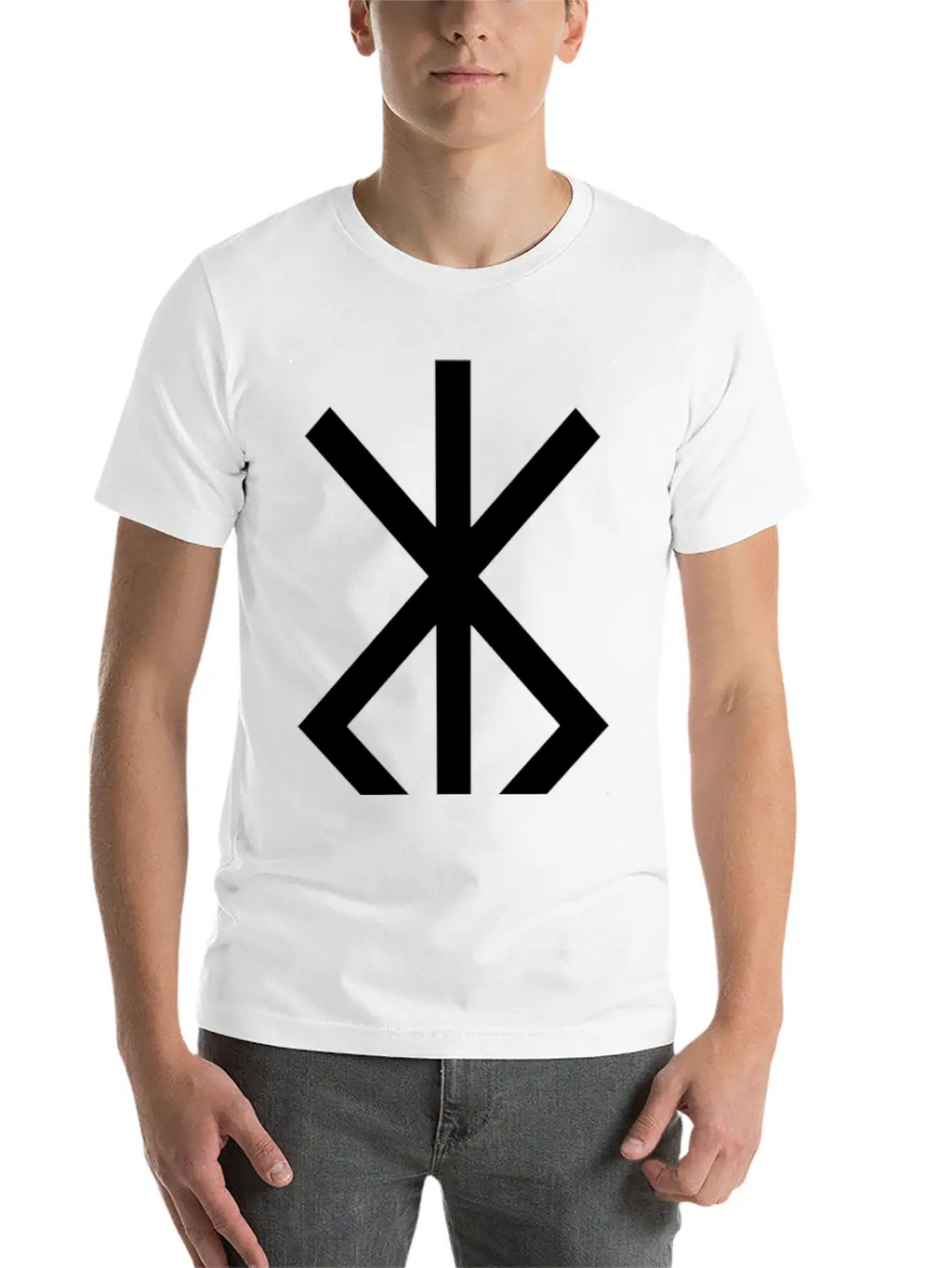 Protection Bind Rune Casual Graphic T-Shirt – Simple And Comfortable Daily Wear