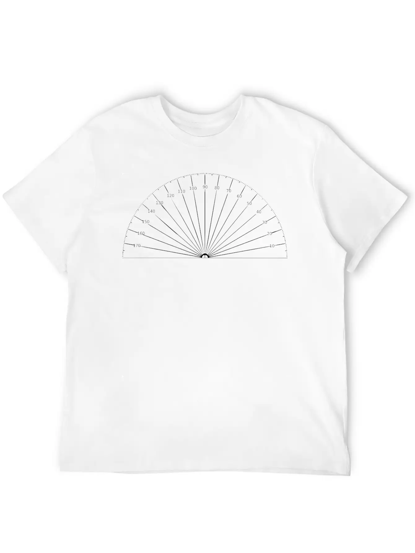 Protractor Unisex Casual T-Shirt – Clean Design For Daily Comfort