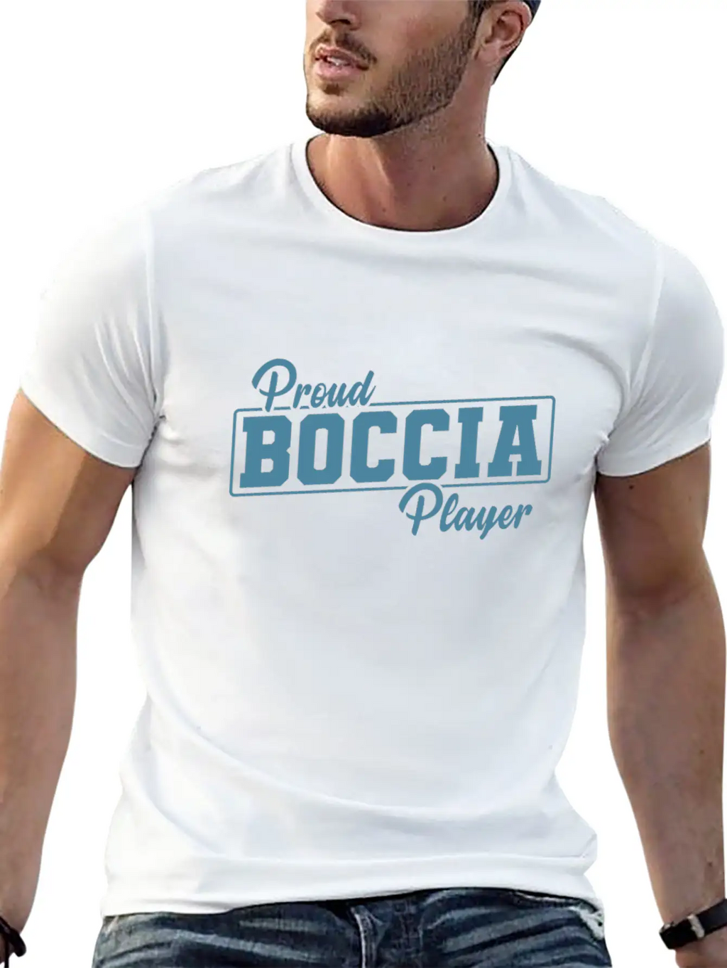 Proud Boccia Player Unisex Casual T-Shirt – Clean Design For Daily Comfort