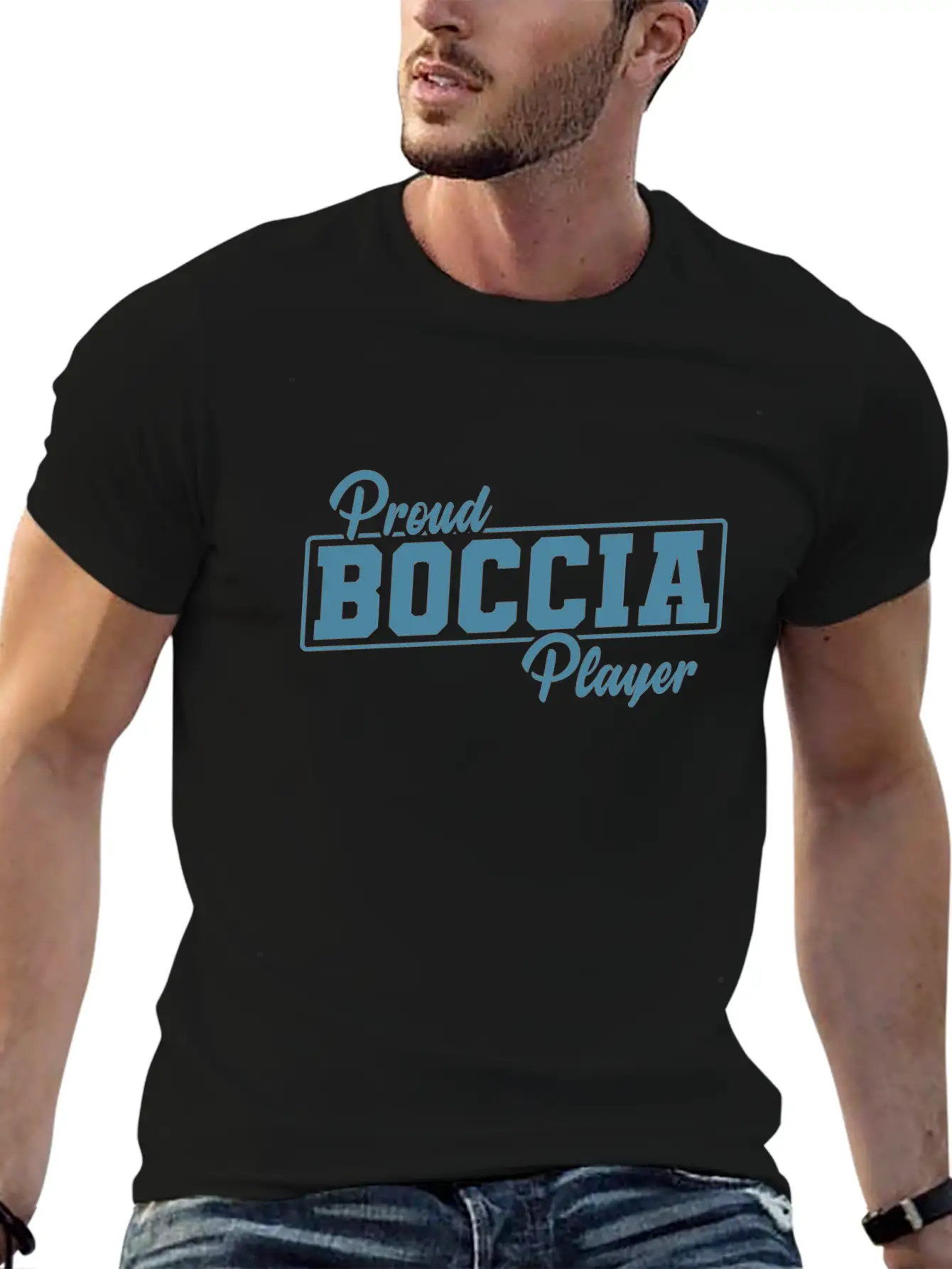 Proud Boccia Player Unisex Casual T-Shirt – Clean Design For Daily Comfort