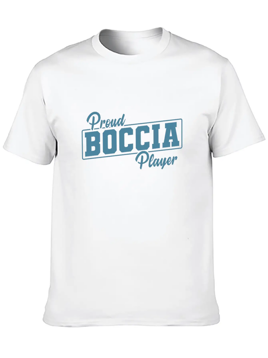 Proud Boccia Player Unisex Casual T-Shirt – Clean Design For Daily Comfort