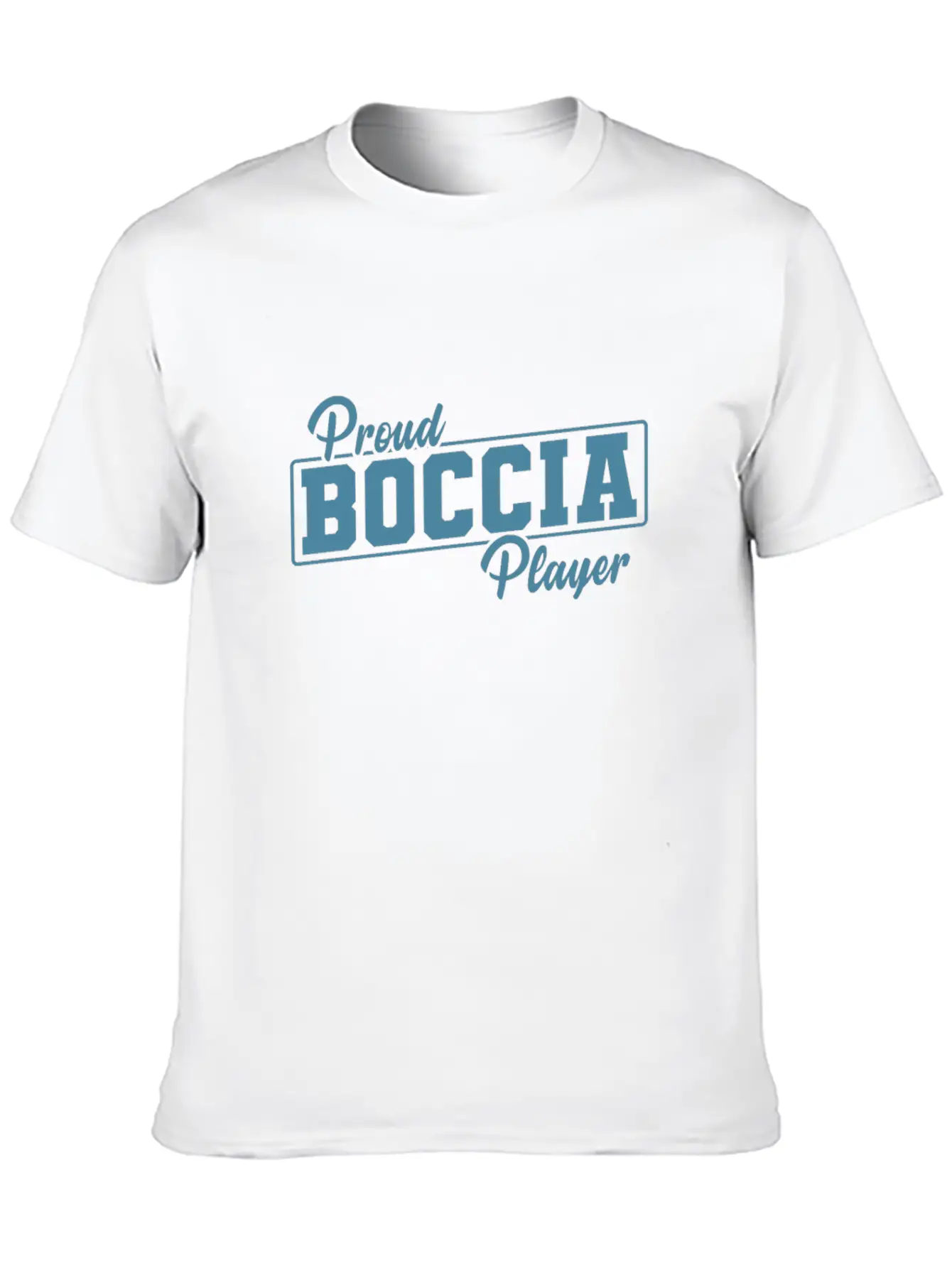 Proud Boccia Player Unisex Casual T-Shirt – Clean Design For Daily Comfort