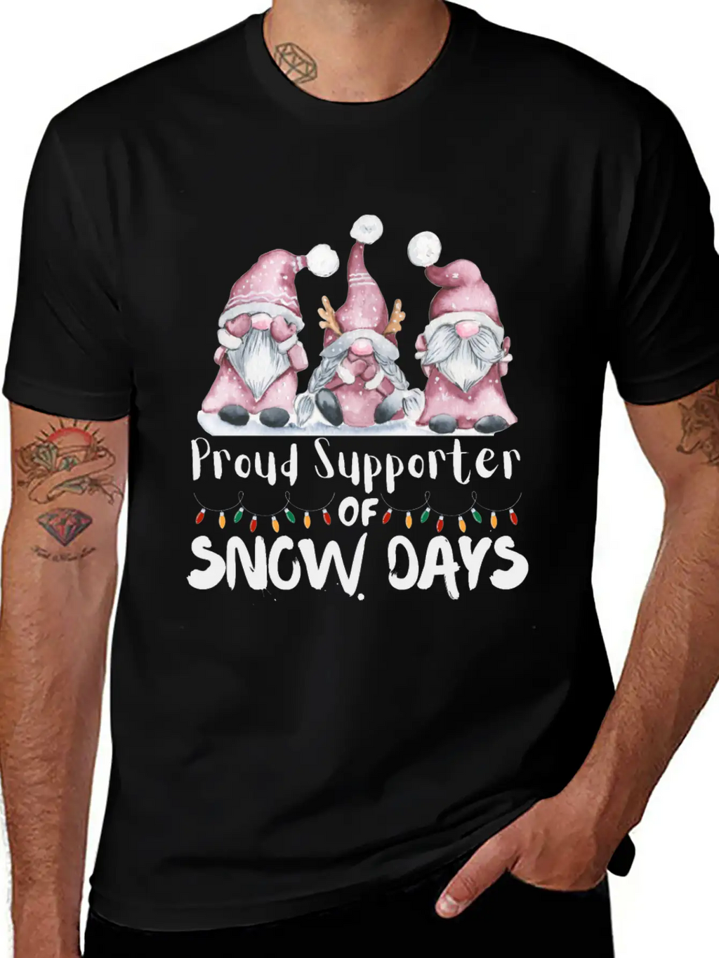 Proud Supporter Of Snow Days Funny Teacher Unisex Casual T-Shirt – Clean Design For Daily Comfort