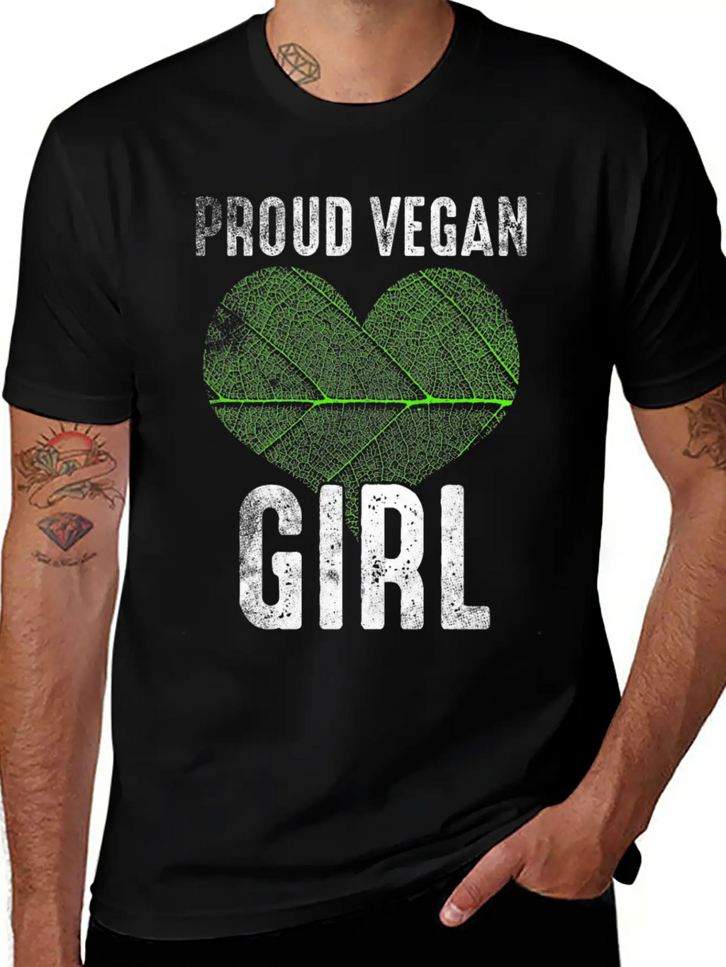 Proud Vegetarian Vegan Vegan Unisex Casual T-Shirt – Clean Design For Daily Comfort