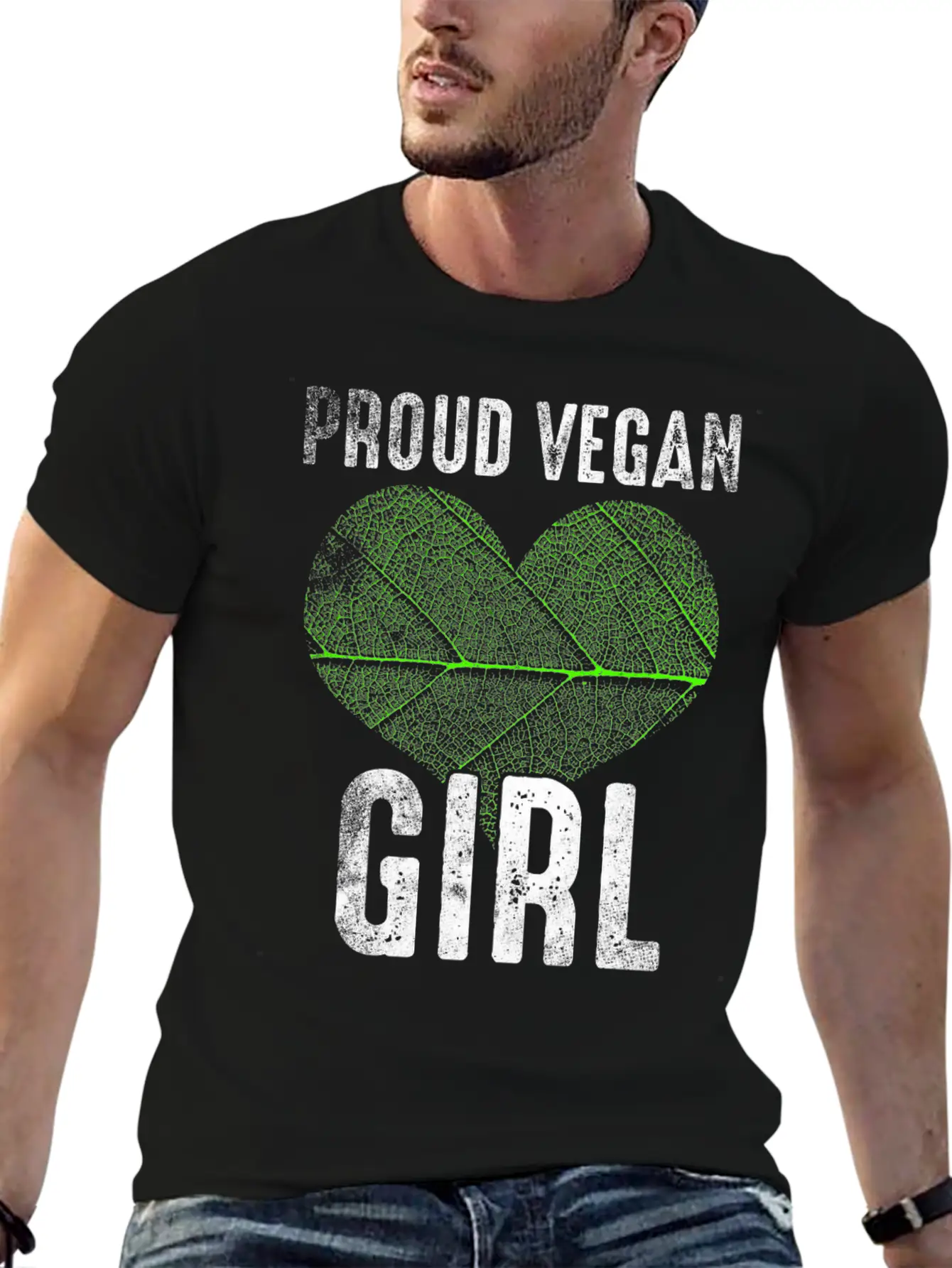 Proud Vegetarian Vegan Vegan Unisex Casual T-Shirt – Clean Design For Daily Comfort
