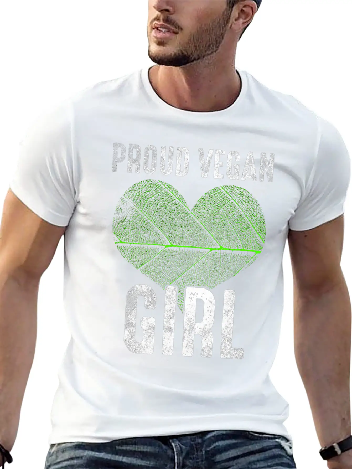 Proud Vegetarian Vegan Vegan Unisex Casual T-Shirt – Clean Design For Daily Comfort