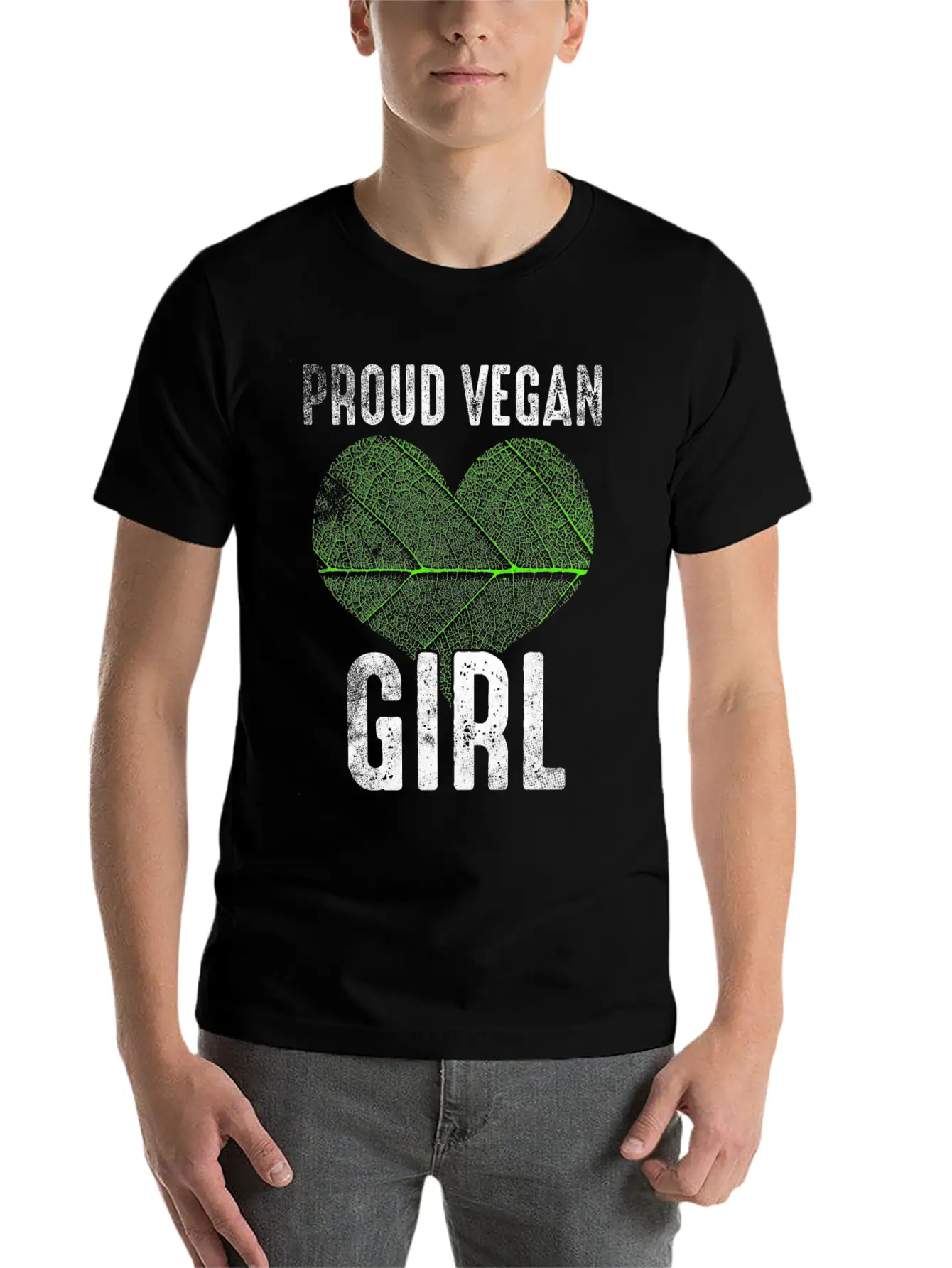 Proud Vegetarian Vegan Vegan Unisex Casual T-Shirt – Clean Design For Daily Comfort