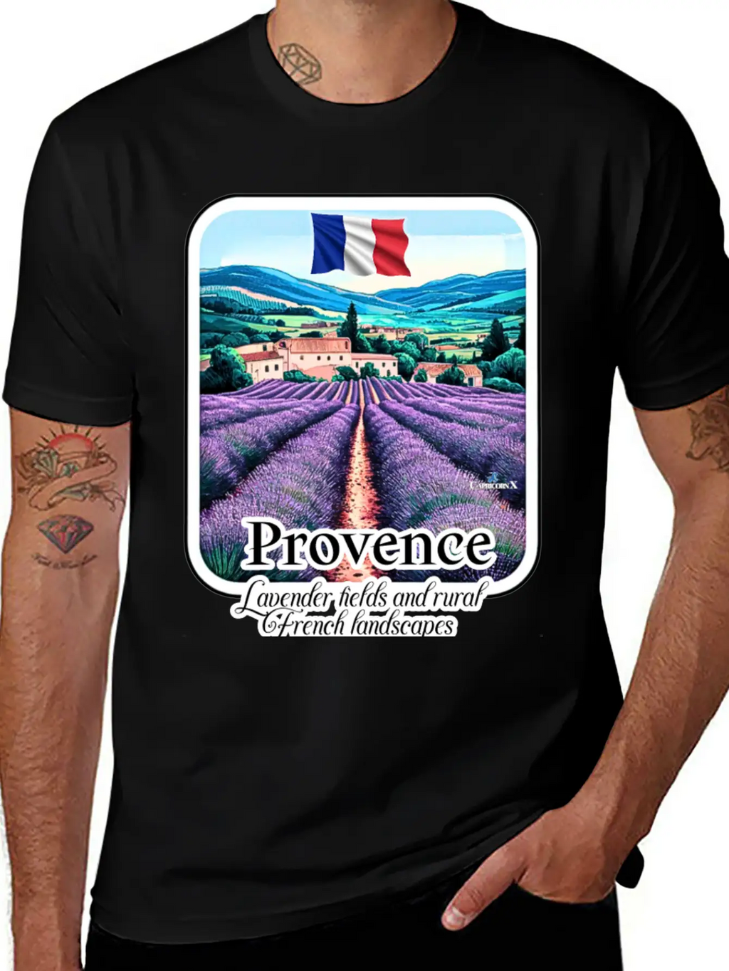 Provence Lavender Fields And French Landscapes V1 Unisex Casual T-Shirt – Clean Design For Daily Comfort