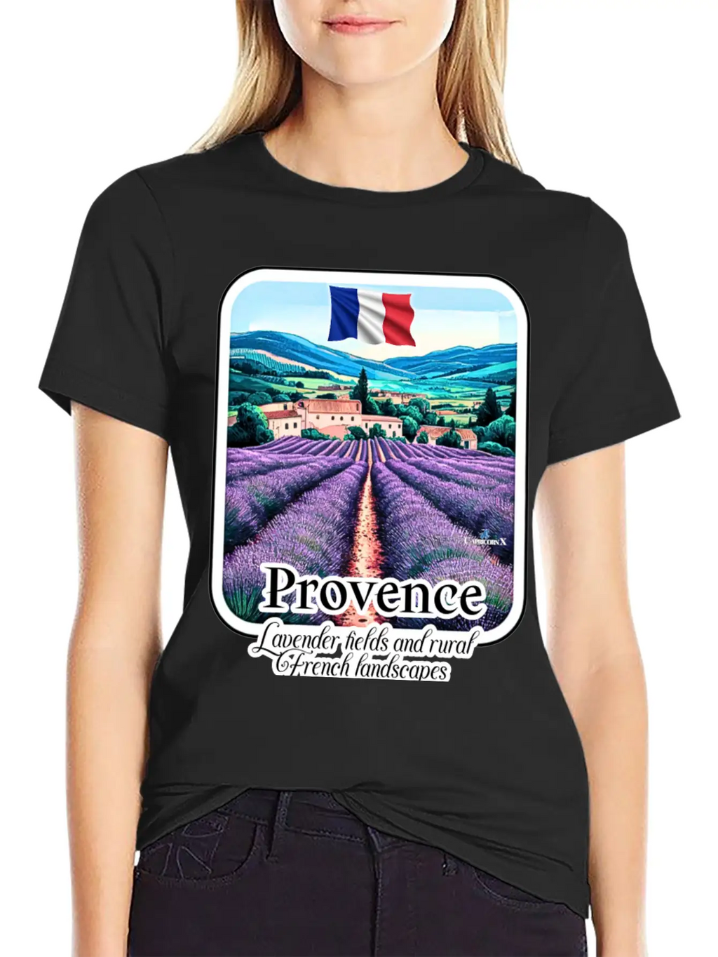 Provence Lavender Fields And French Landscapes V1 Unisex Casual T-Shirt – Clean Design For Daily Comfort