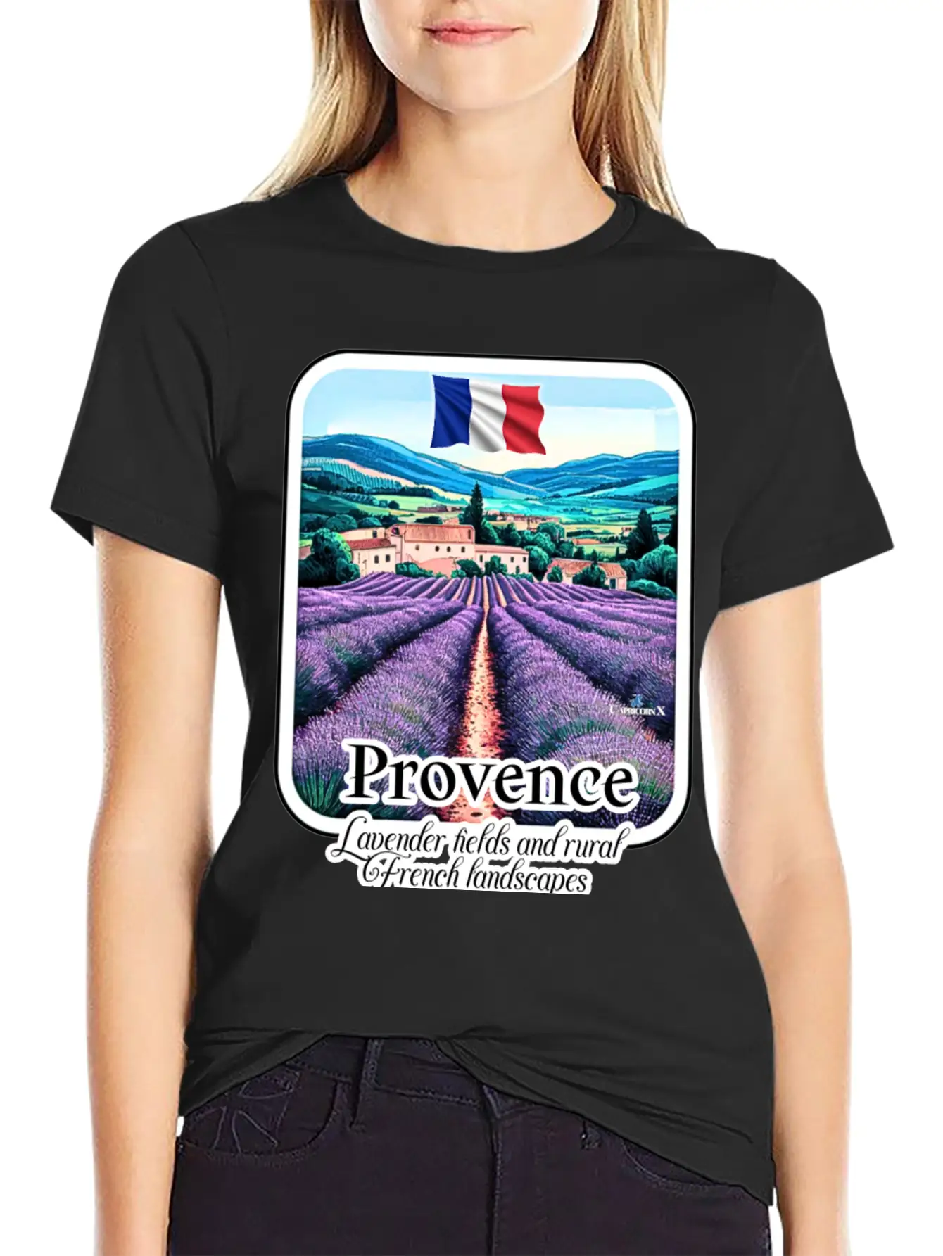 Provence Lavender Fields And French Landscapes V1 Unisex Casual T-Shirt – Clean Design For Daily Comfort