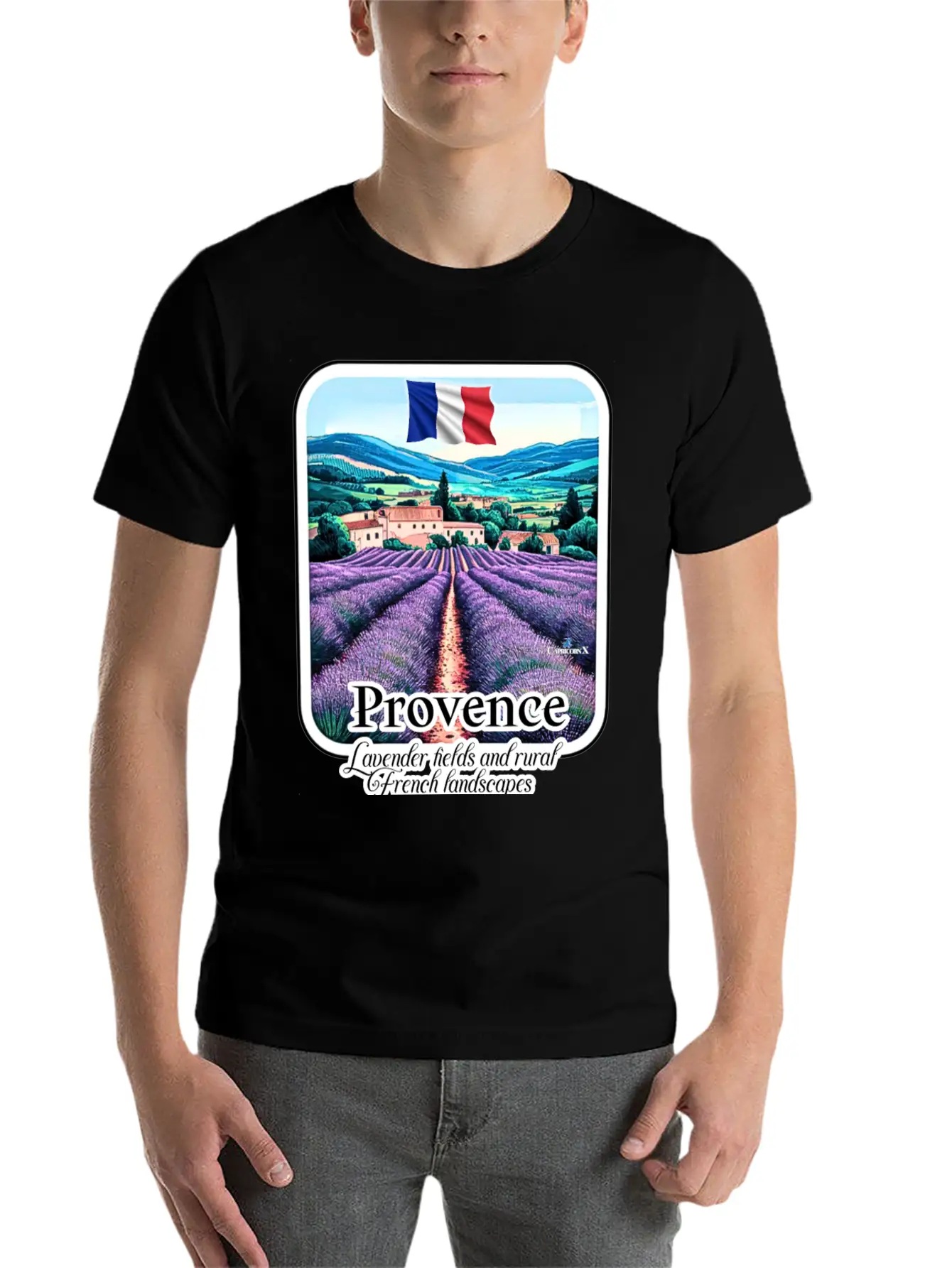 Provence Lavender Fields And French Landscapes V1 Unisex Casual T-Shirt – Clean Design For Daily Comfort