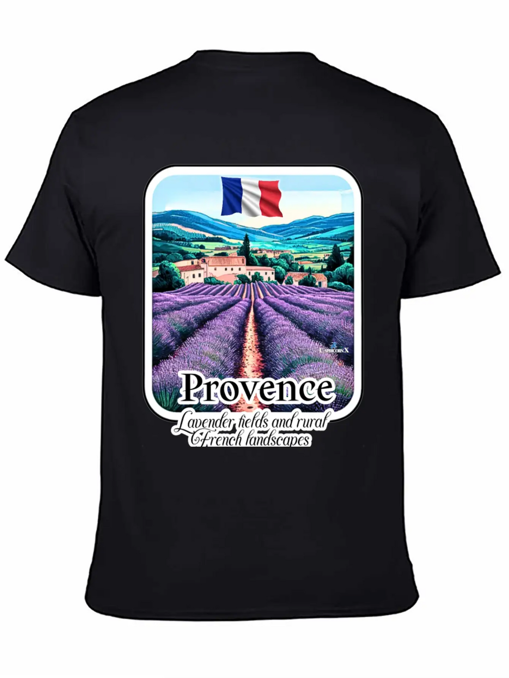 Provence Lavender Fields And French Landscapes V1 Unisex Casual T-Shirt – Clean Design For Daily Comfort