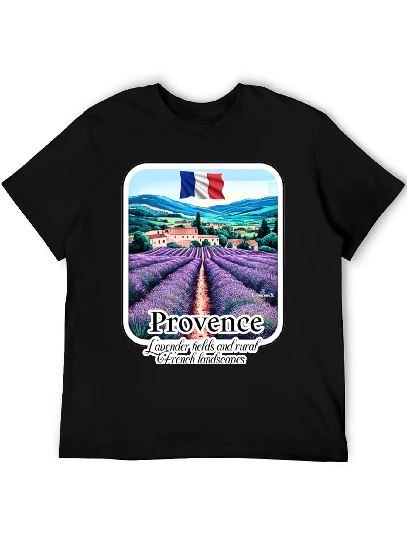Provence Lavender Fields And French Landscapes V1 Unisex Casual T-Shirt – Clean Design For Daily Comfort
