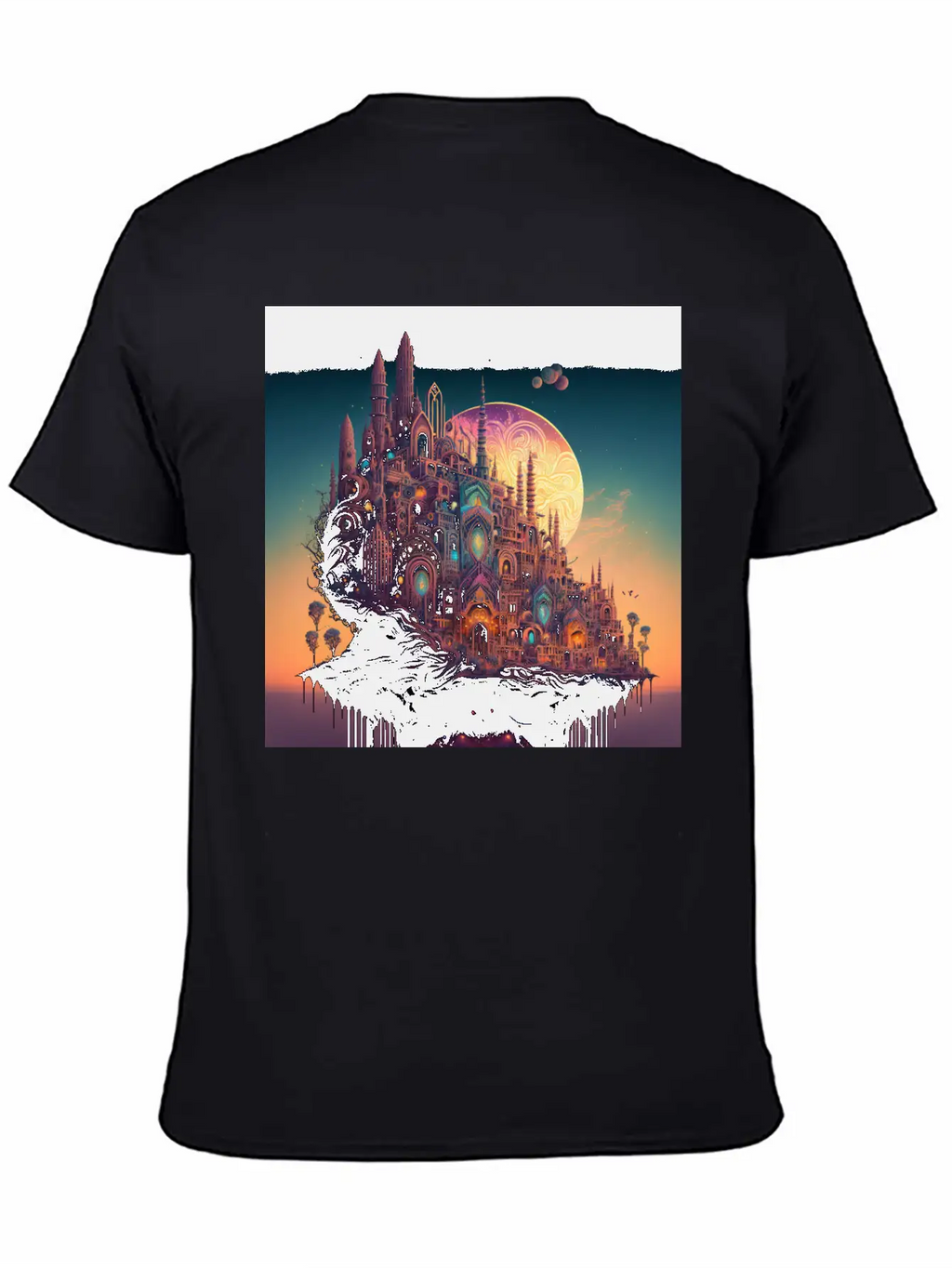 Psychedelic City 11 Unisex Casual T-Shirt – Clean Design For Daily Comfort