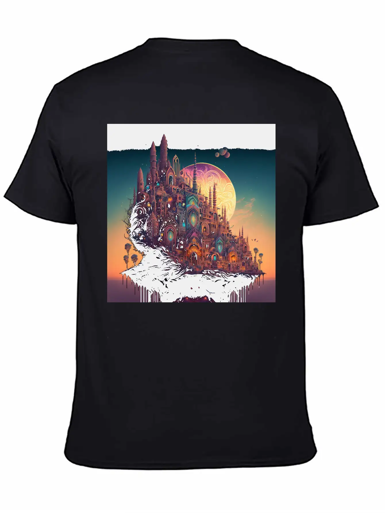 Psychedelic City 11 Unisex Casual T-Shirt – Clean Design For Daily Comfort