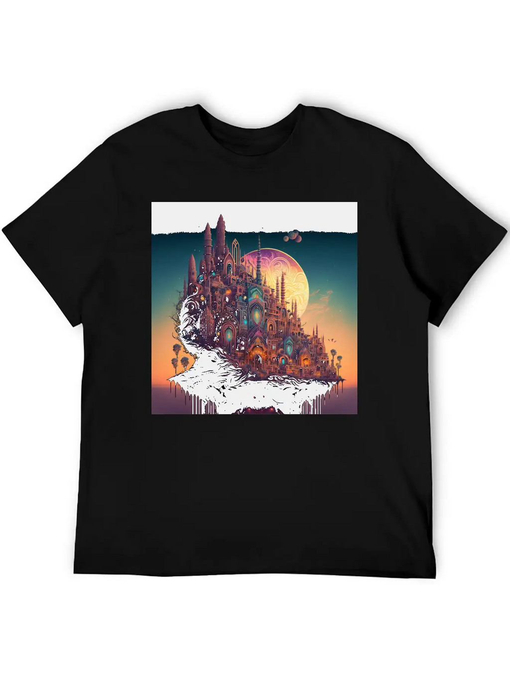 Psychedelic City 11 Unisex Casual T-Shirt – Clean Design For Daily Comfort