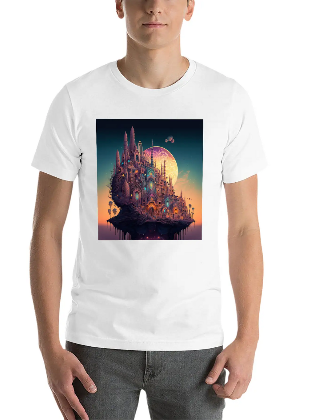 Psychedelic City 11 Unisex Casual T-Shirt – Clean Design For Daily Comfort