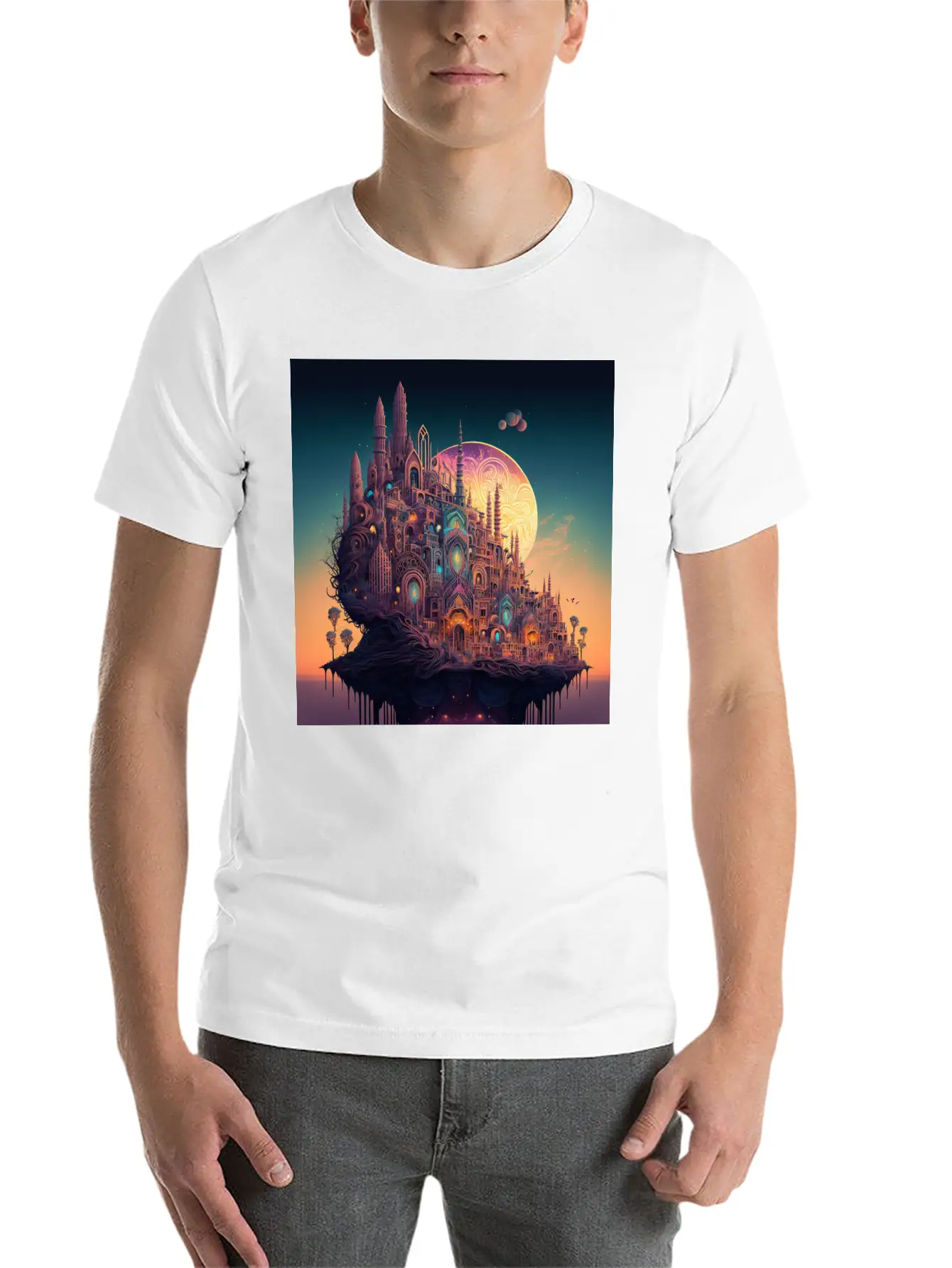 Psychedelic City 11 Unisex Casual T-Shirt – Clean Design For Daily Comfort
